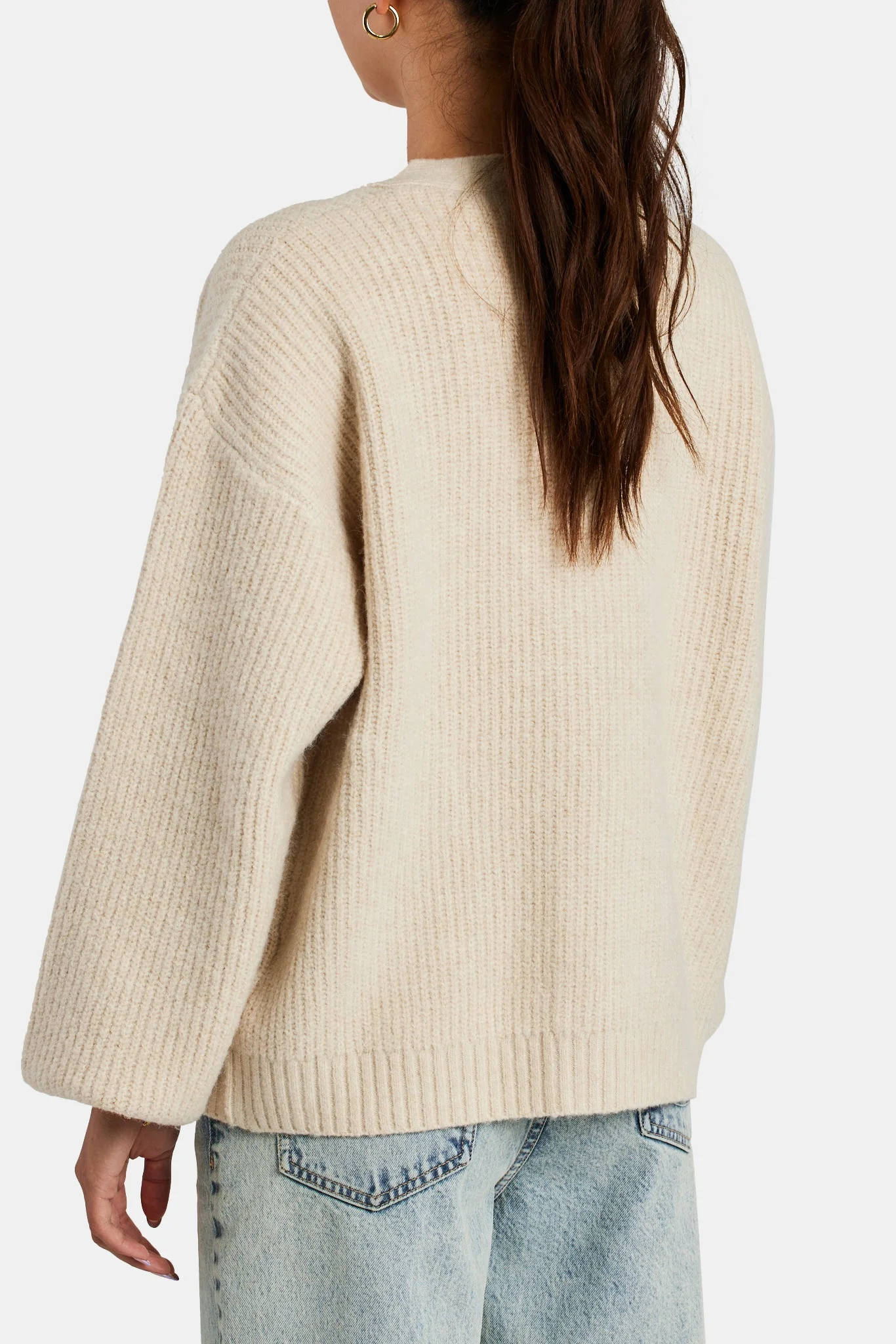 Cernucci Oversized Knitted Cardigan - Image 4