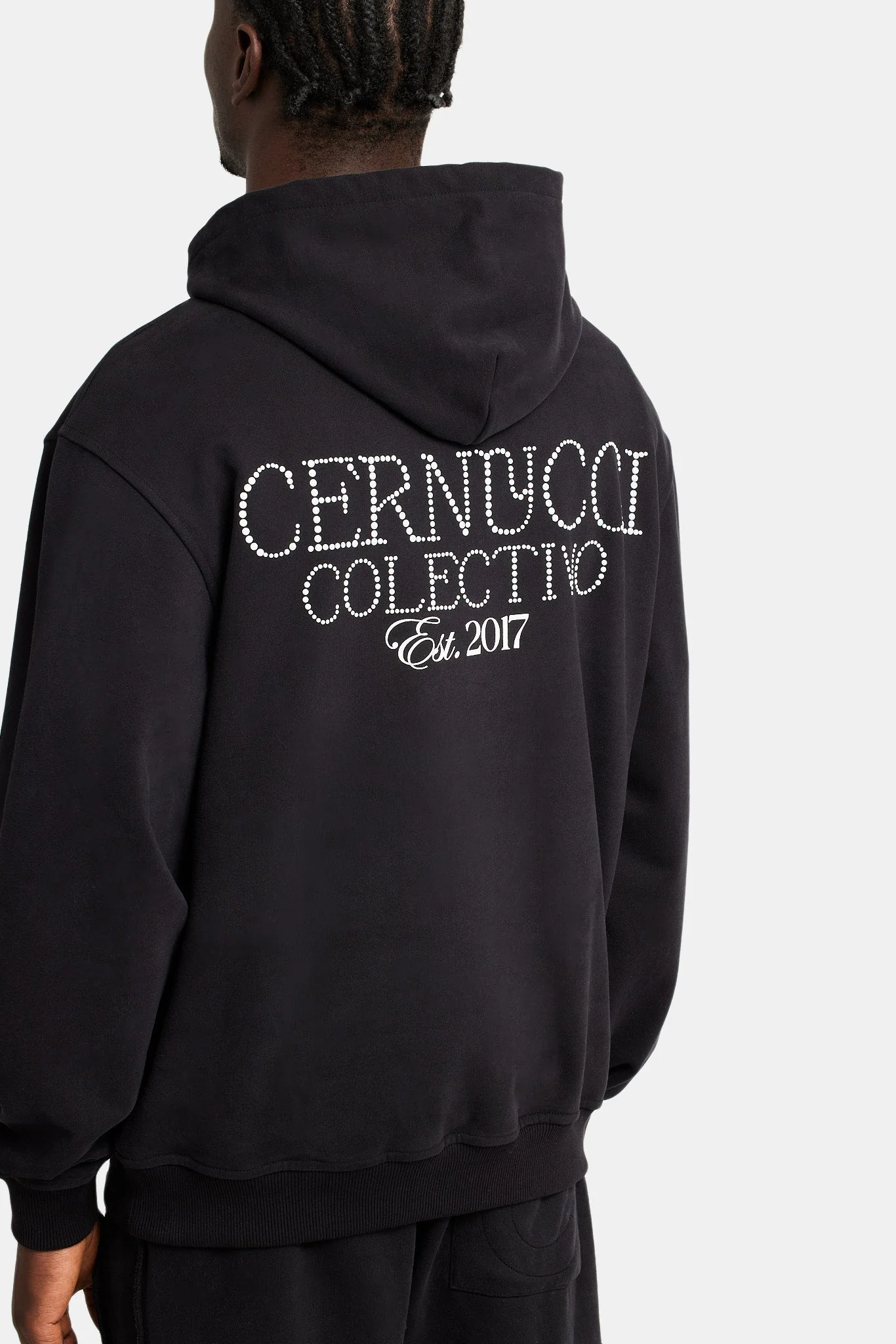 Cernucci Pearl Hoodie  - Black - Image 4