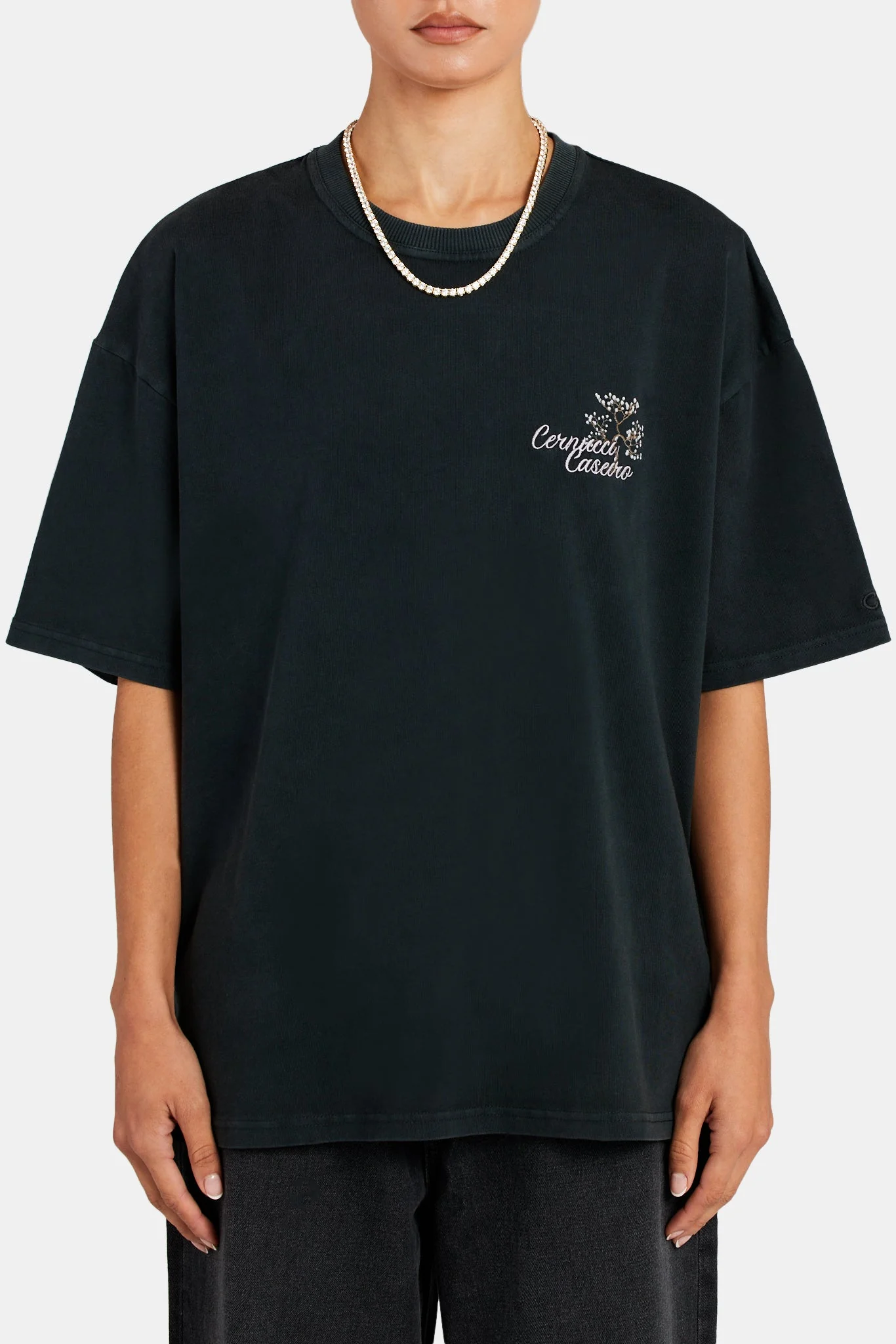 Cernucci Pearl Tree Washed T-Shirt - Vintage Wash - Image 2