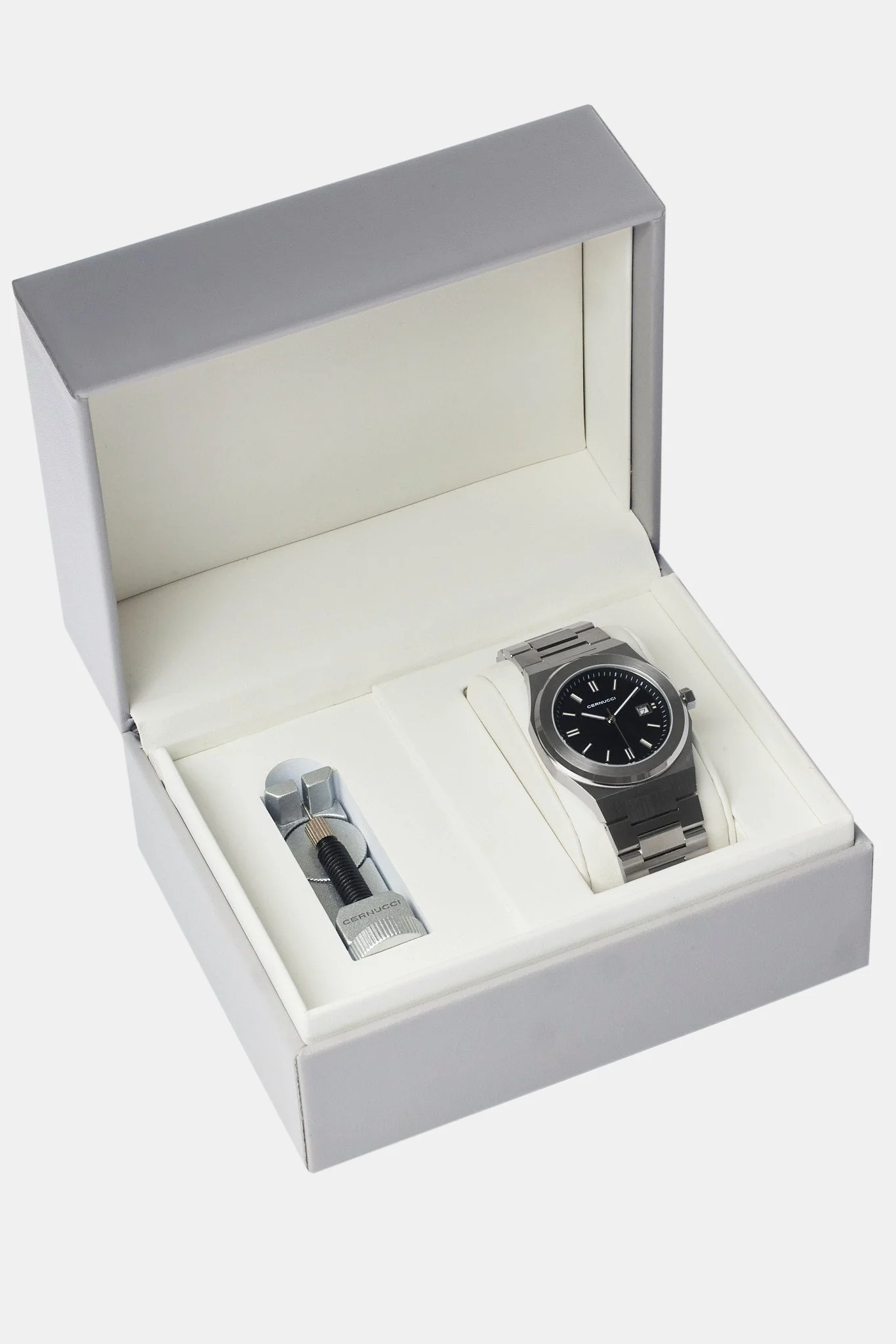 Cernucci Polished Watch - Black - Image 5