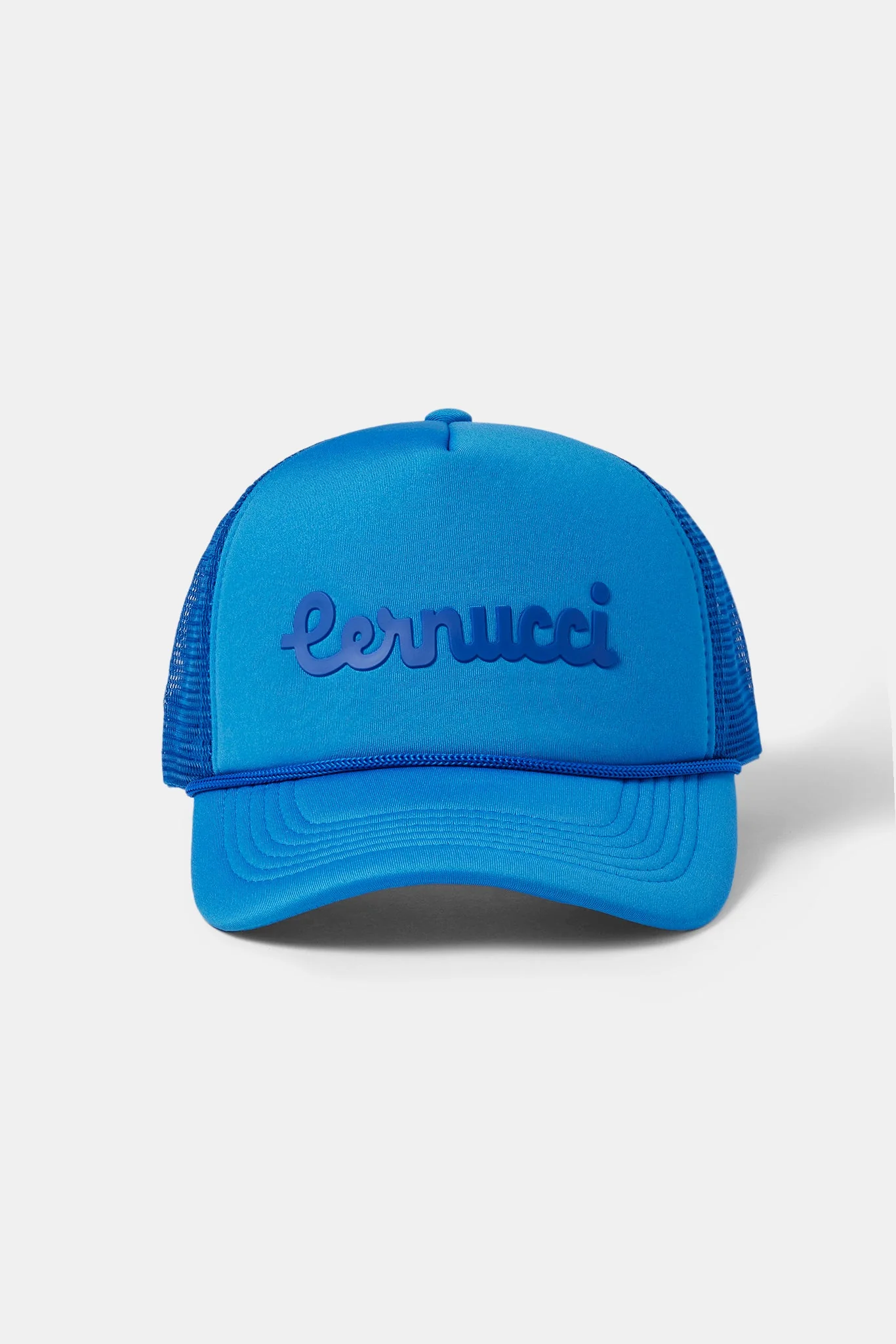 Cernucci Script Mesh Trucker - Blue - Image 4