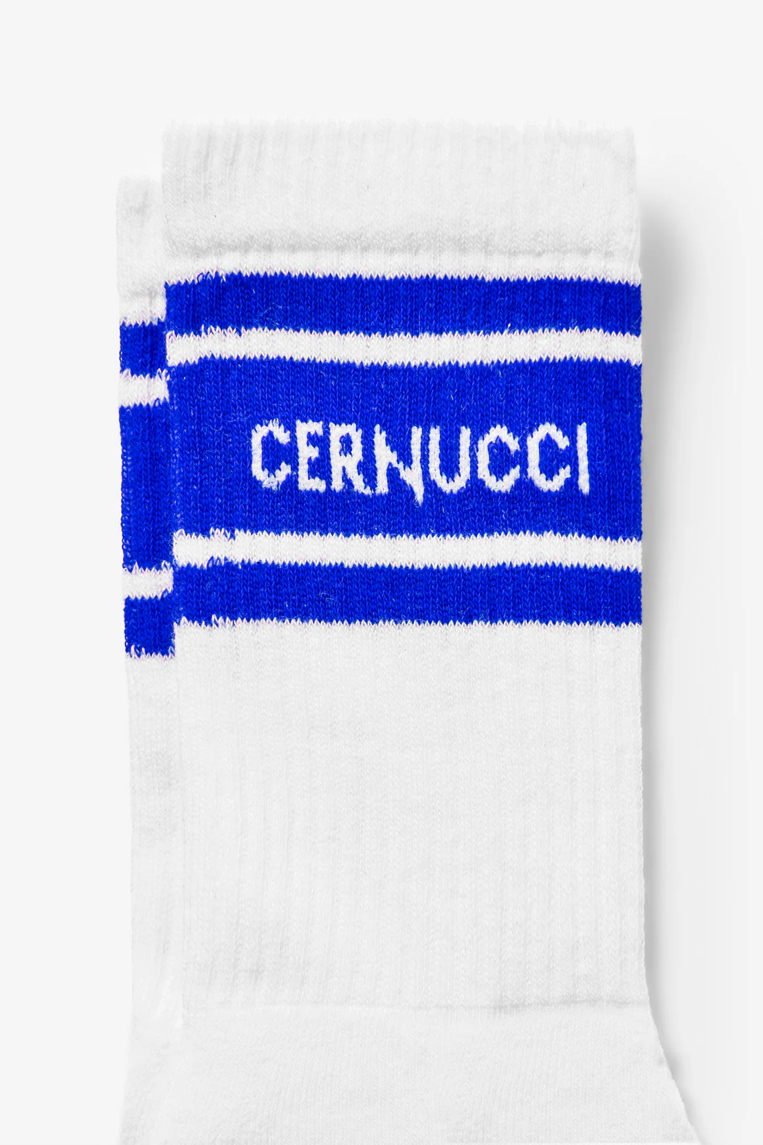 Cernucci Stripe Socks - Cobalt Blue - Image 2