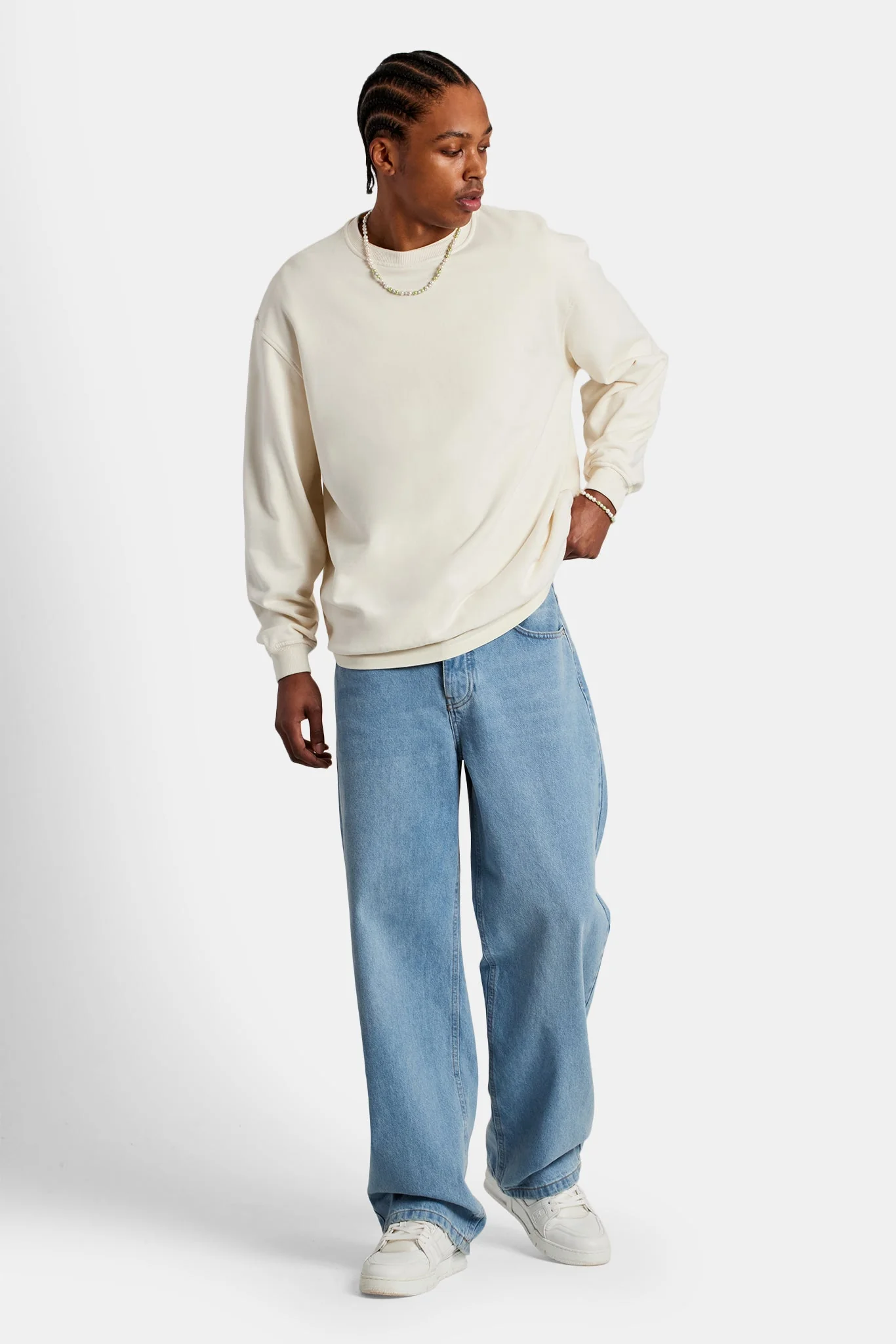 Cernucci Sweatshirt - Ecru - Image 2