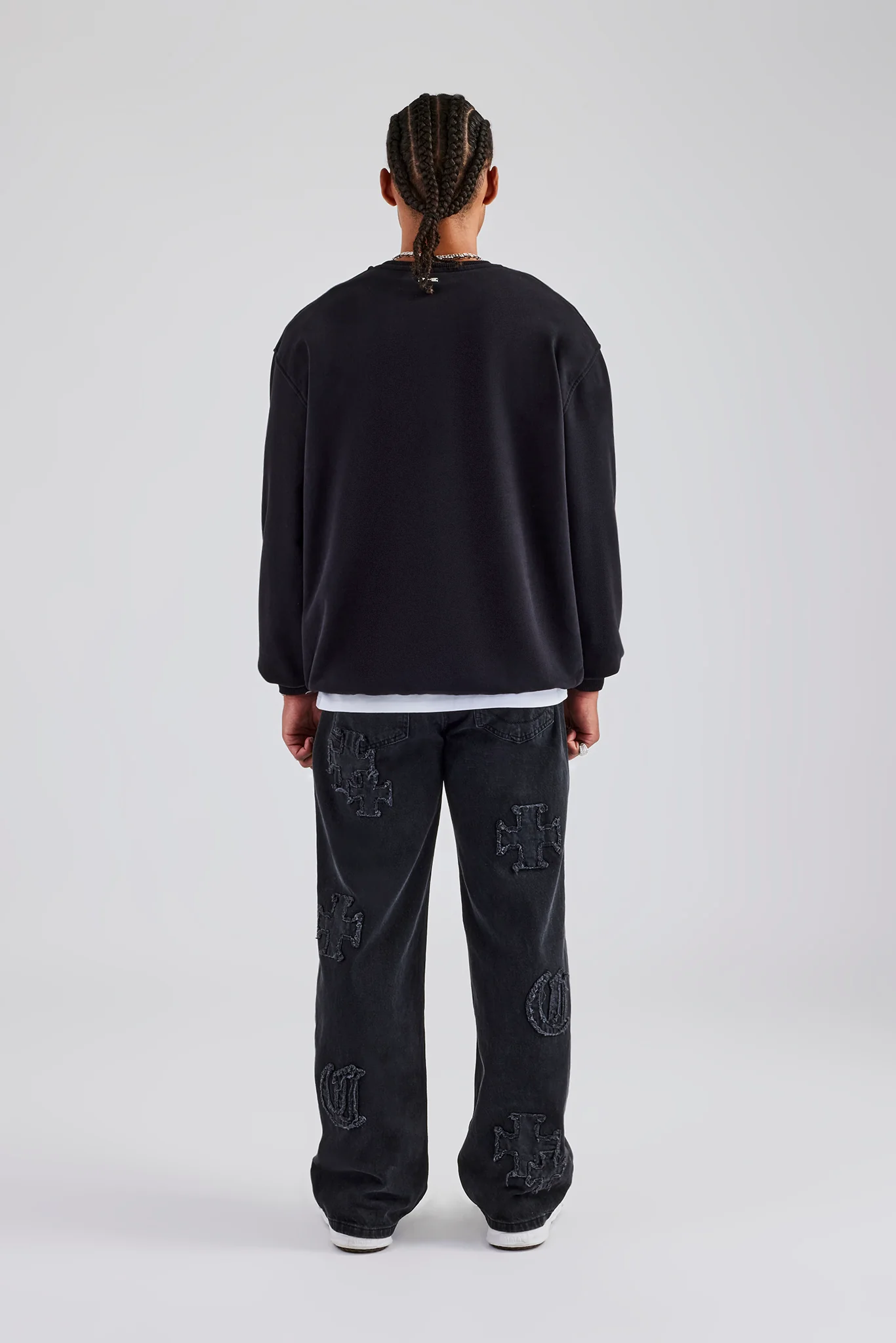 Cernucci Sweatshirt - Washed Black - Image 4