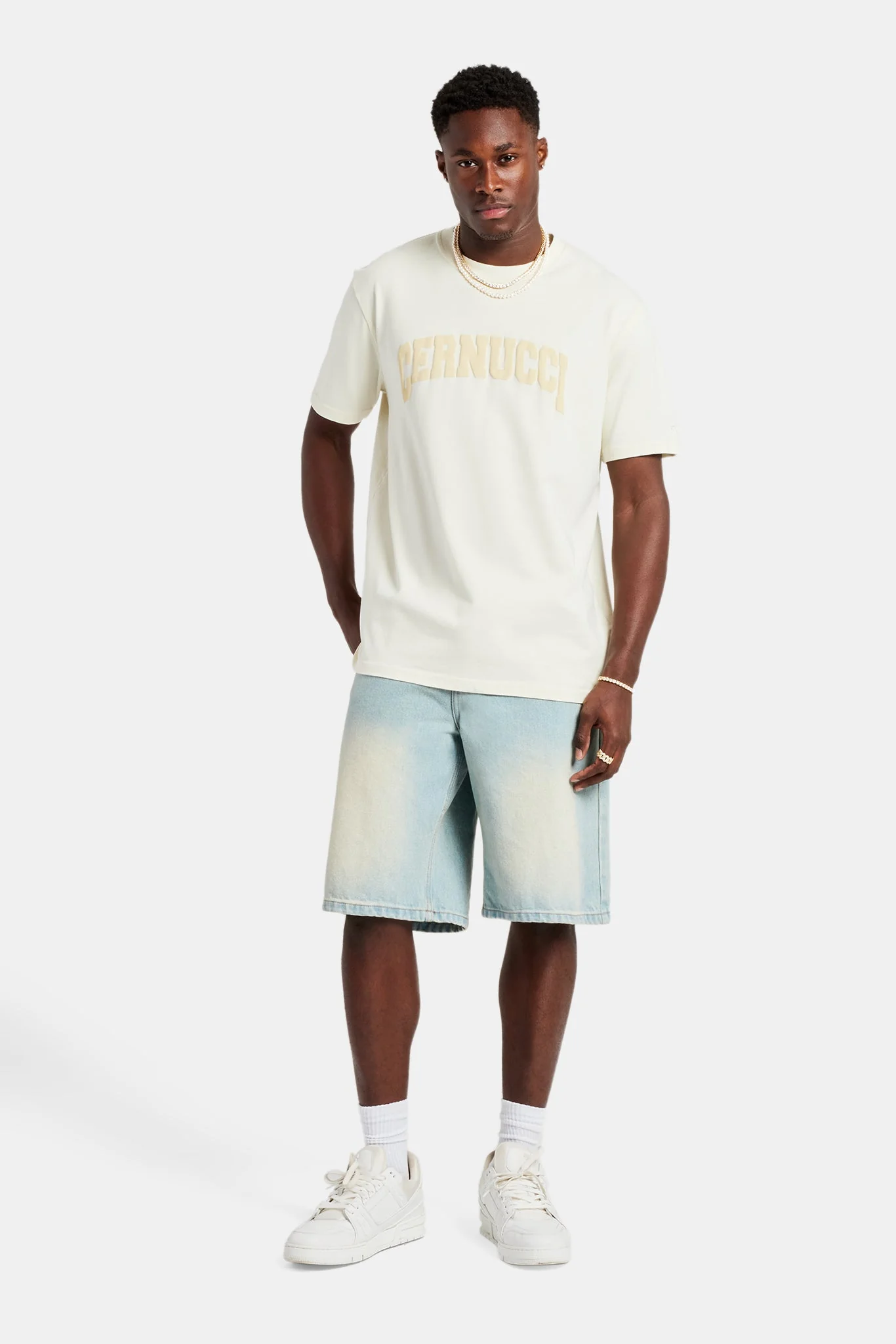 Cernucci Varsity Logo T-Shirt - Image 4