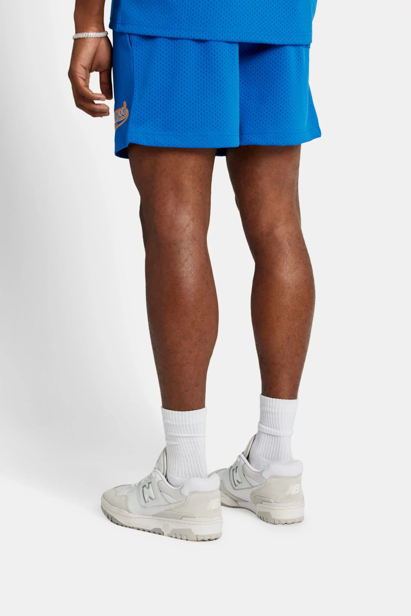 Cernucci Varsity Mesh Short - Cobalt - Image 4