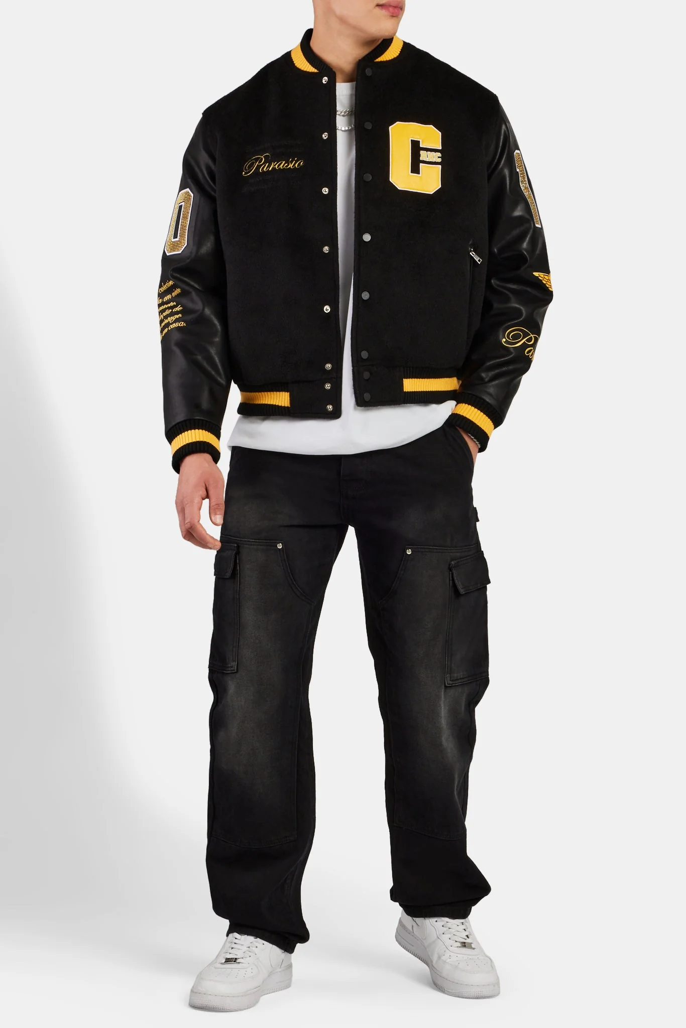 Champions Varsity Bomber - Black - Image 4