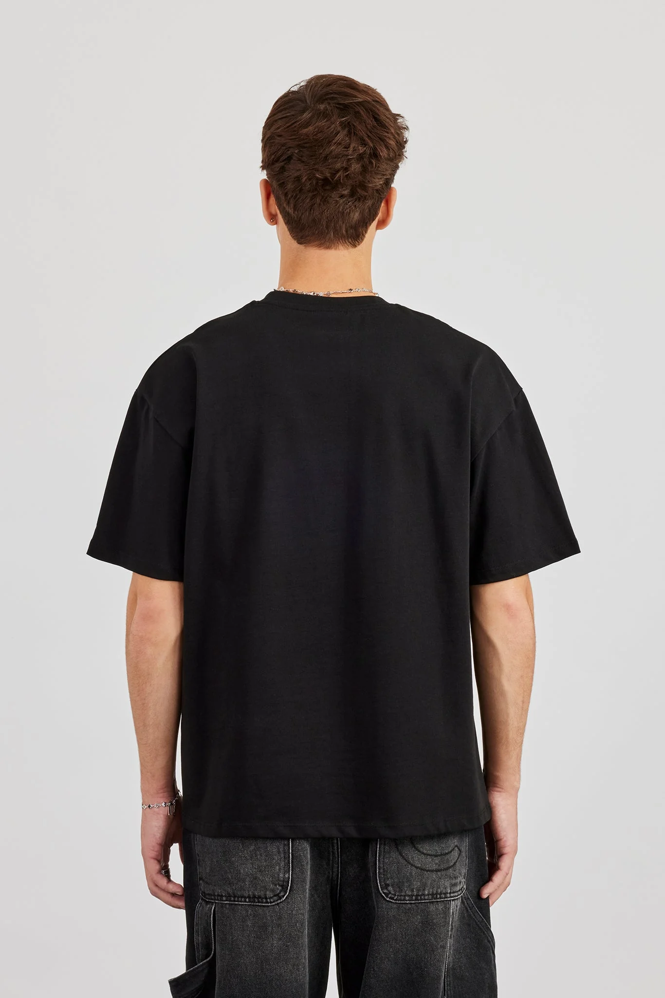 Cherub Circuito Oversized T-Shirt - Black - Image 3