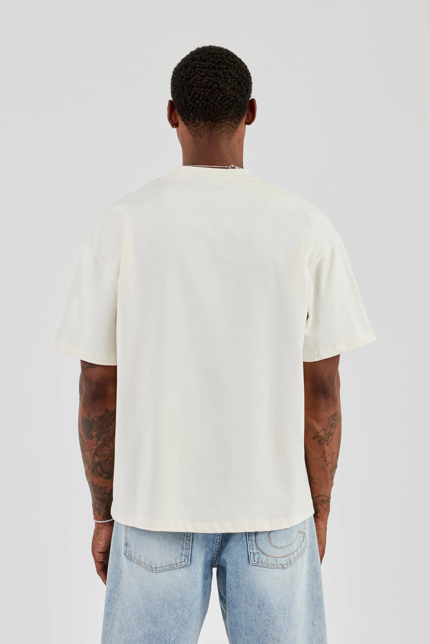 Cherub Circuito Oversized T-Shirt - Off White - Image 4