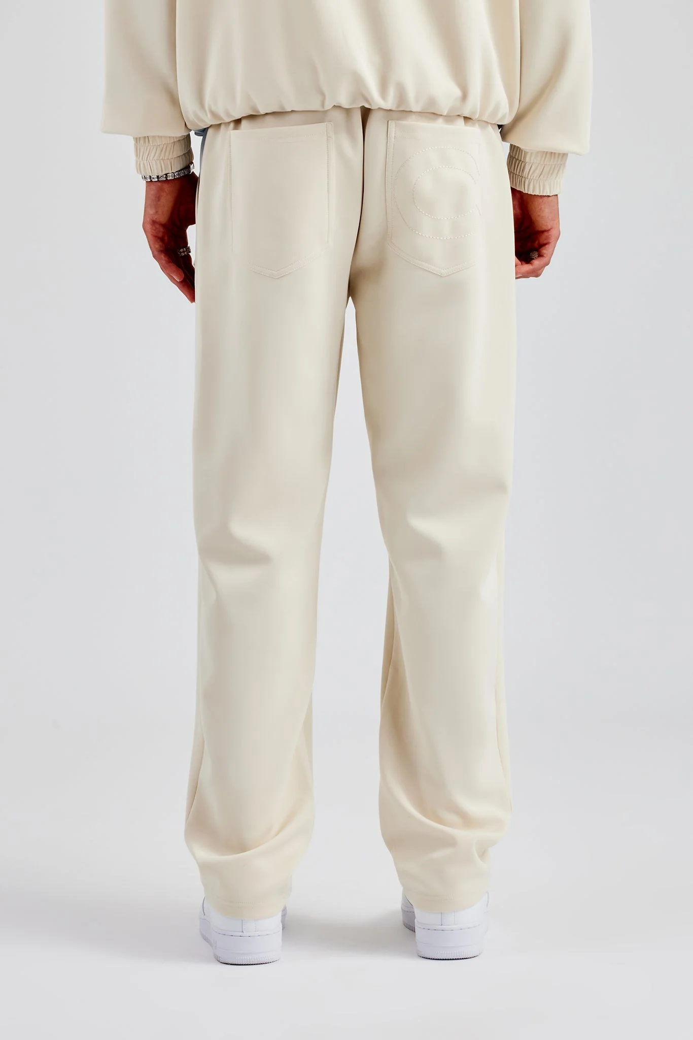 CN Track Pant - Off White - Image 4