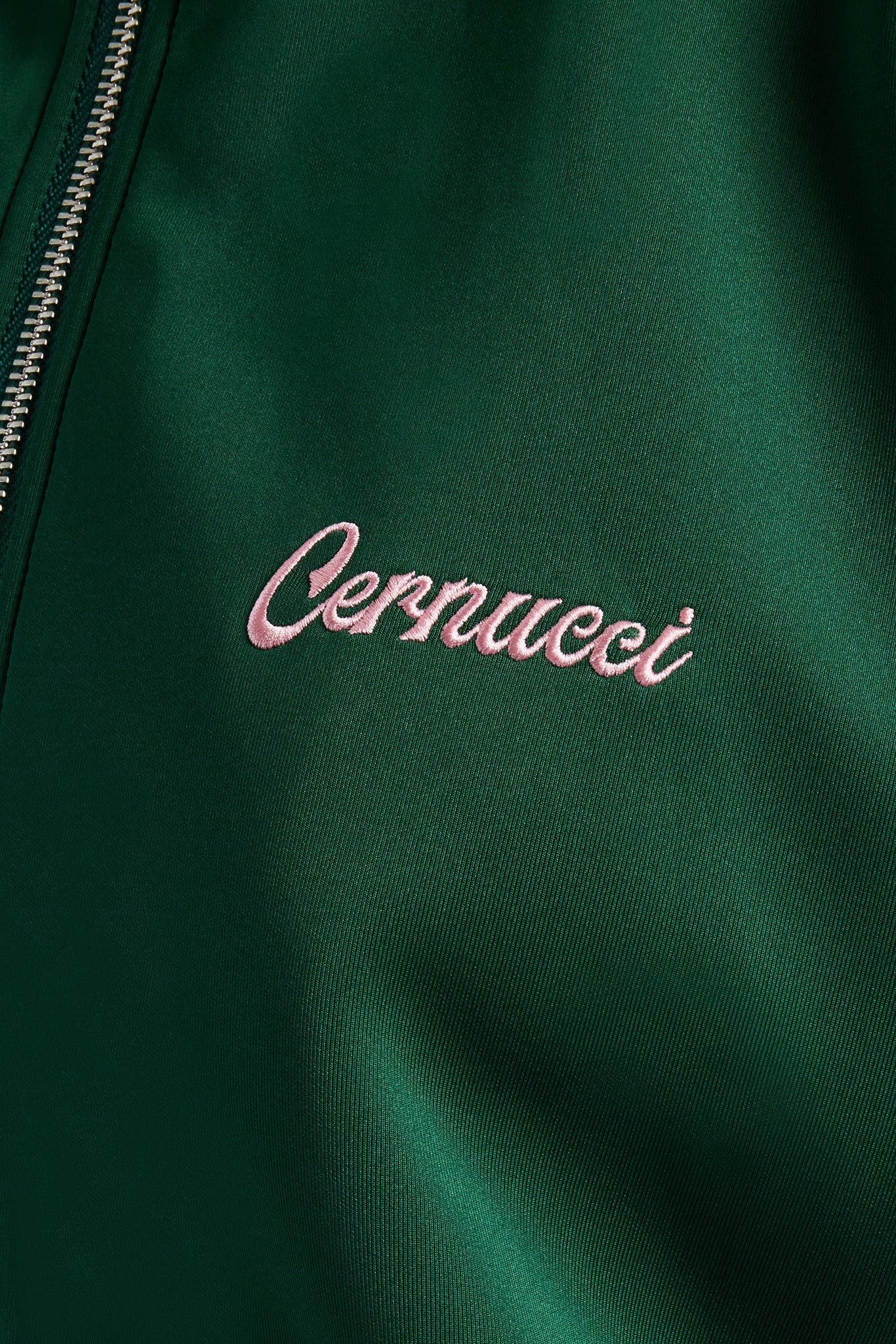 Contrast Panel Track Jacket - Green - Image 3