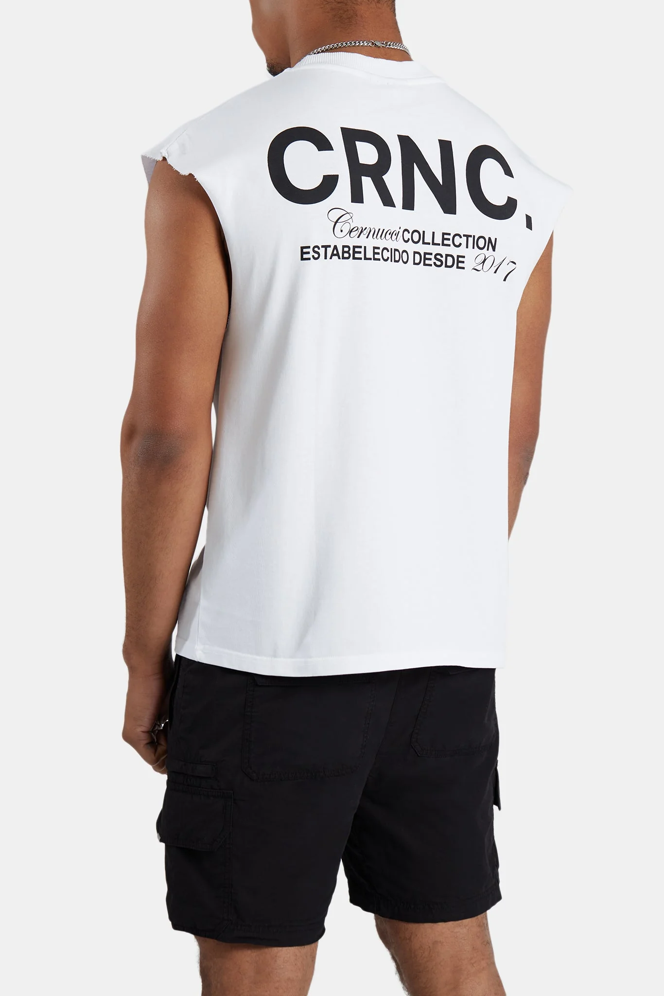 CRNC Oversized Tank - White - Image 2