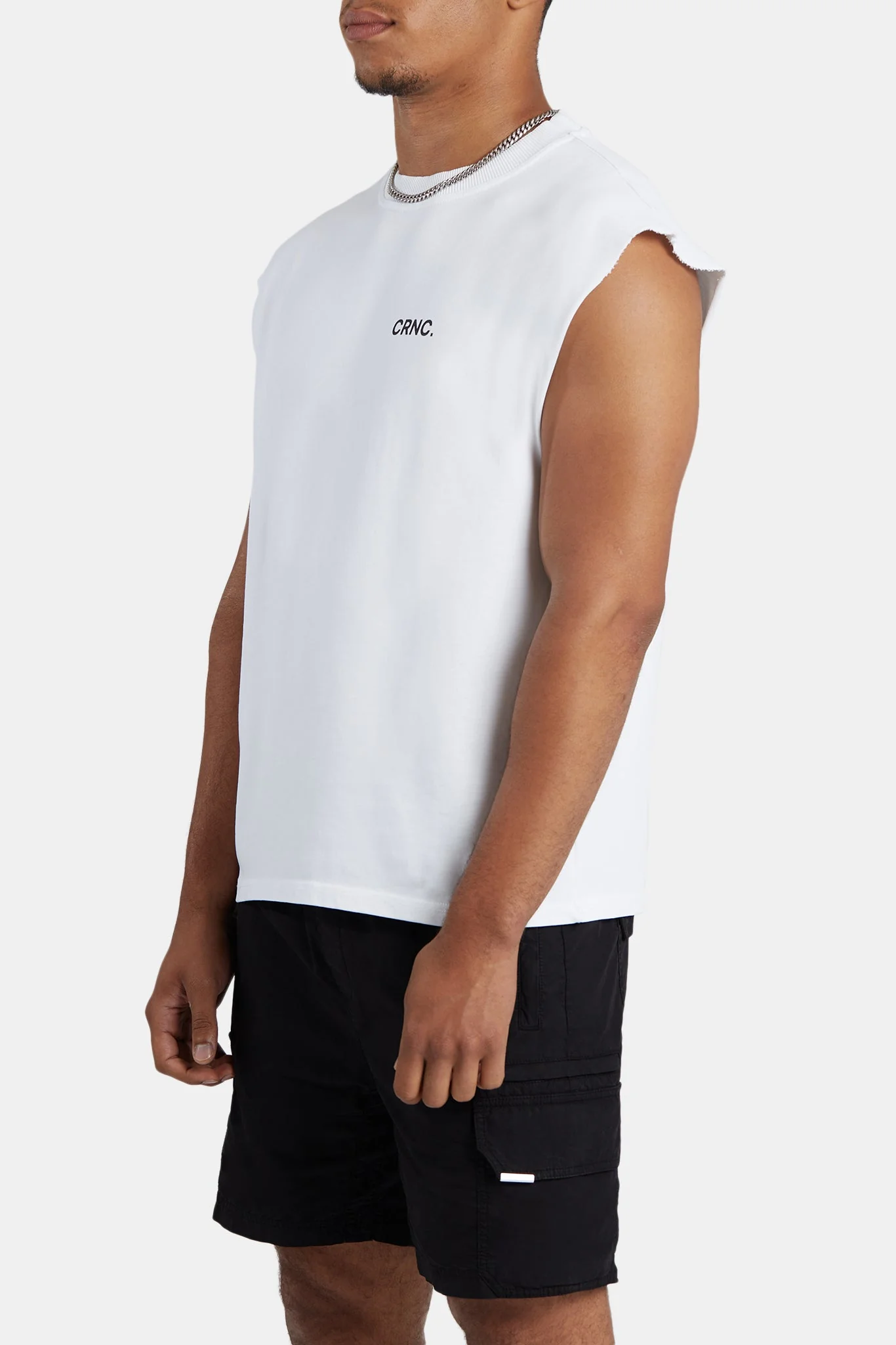 CRNC Oversized Tank - White - Image 3
