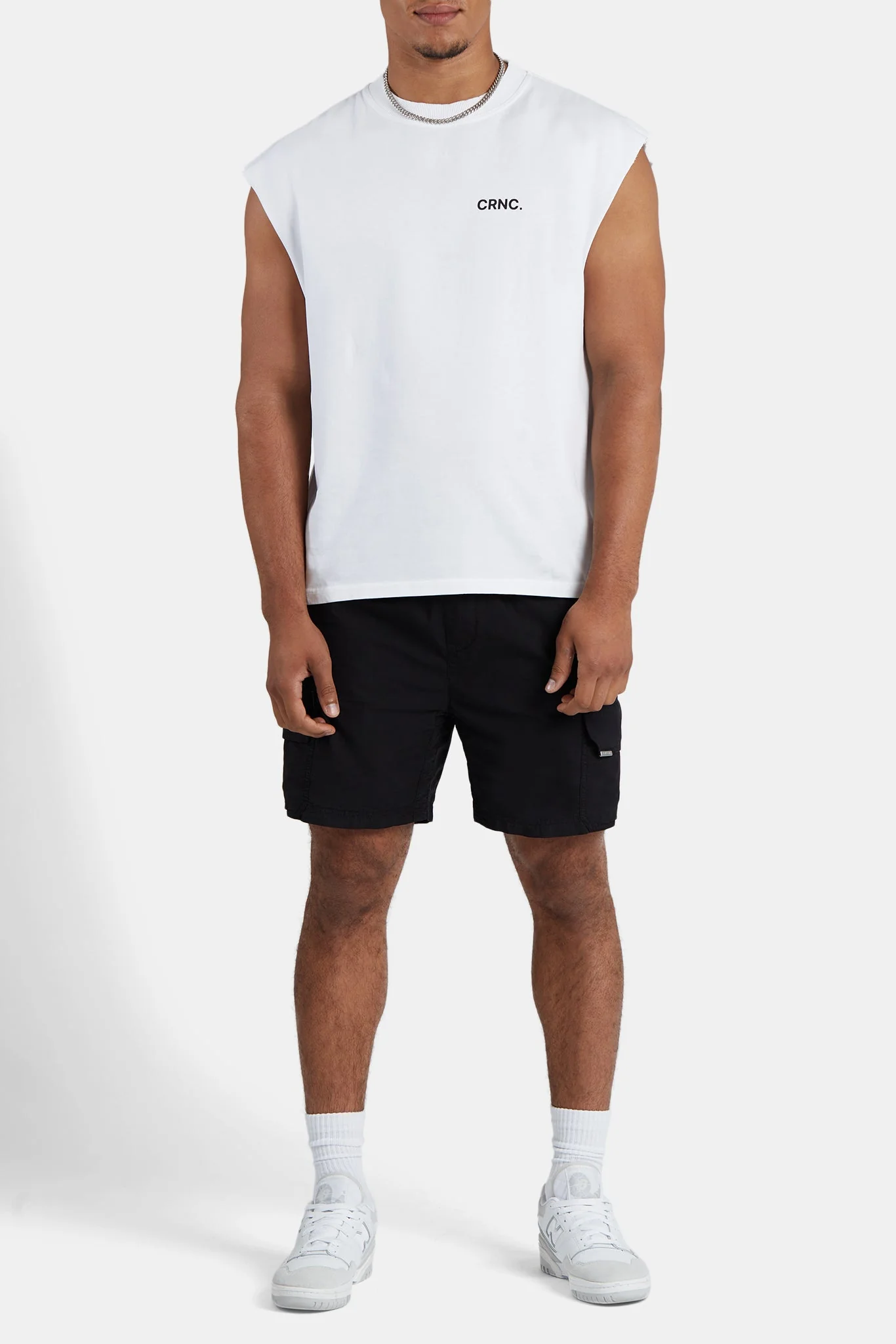 CRNC Oversized Tank - White - Image 4