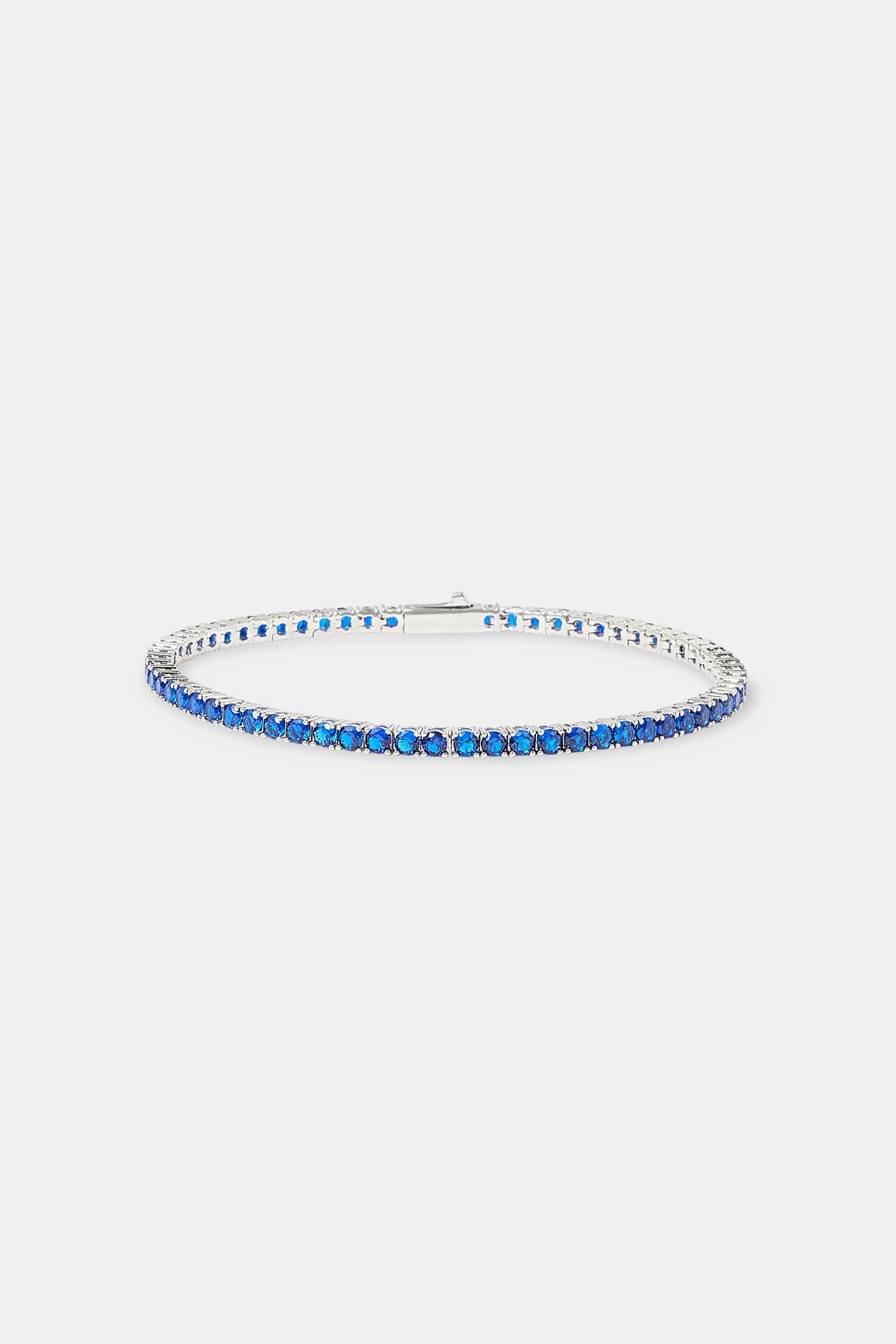 Dark Blue Tennis Bracelet - 3mm - Image 2