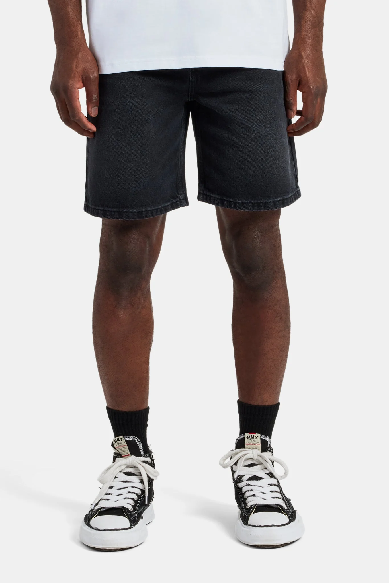 Denim Short - Washed Black - Image 2
