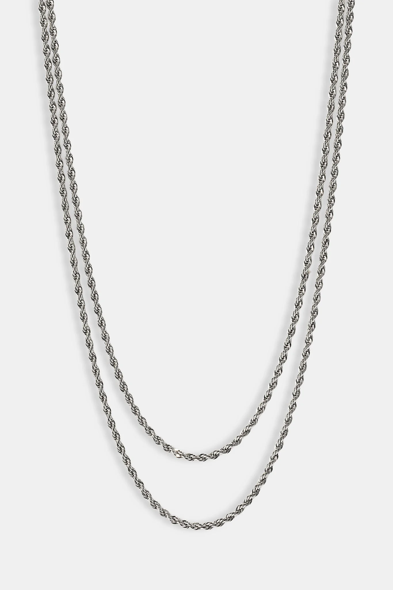 Double Rope Chain - 6mm - White - Image 4