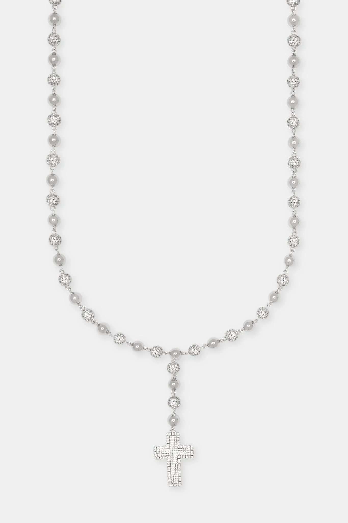 Drop Cross Ice Ball Chain - 6mm - Image 2