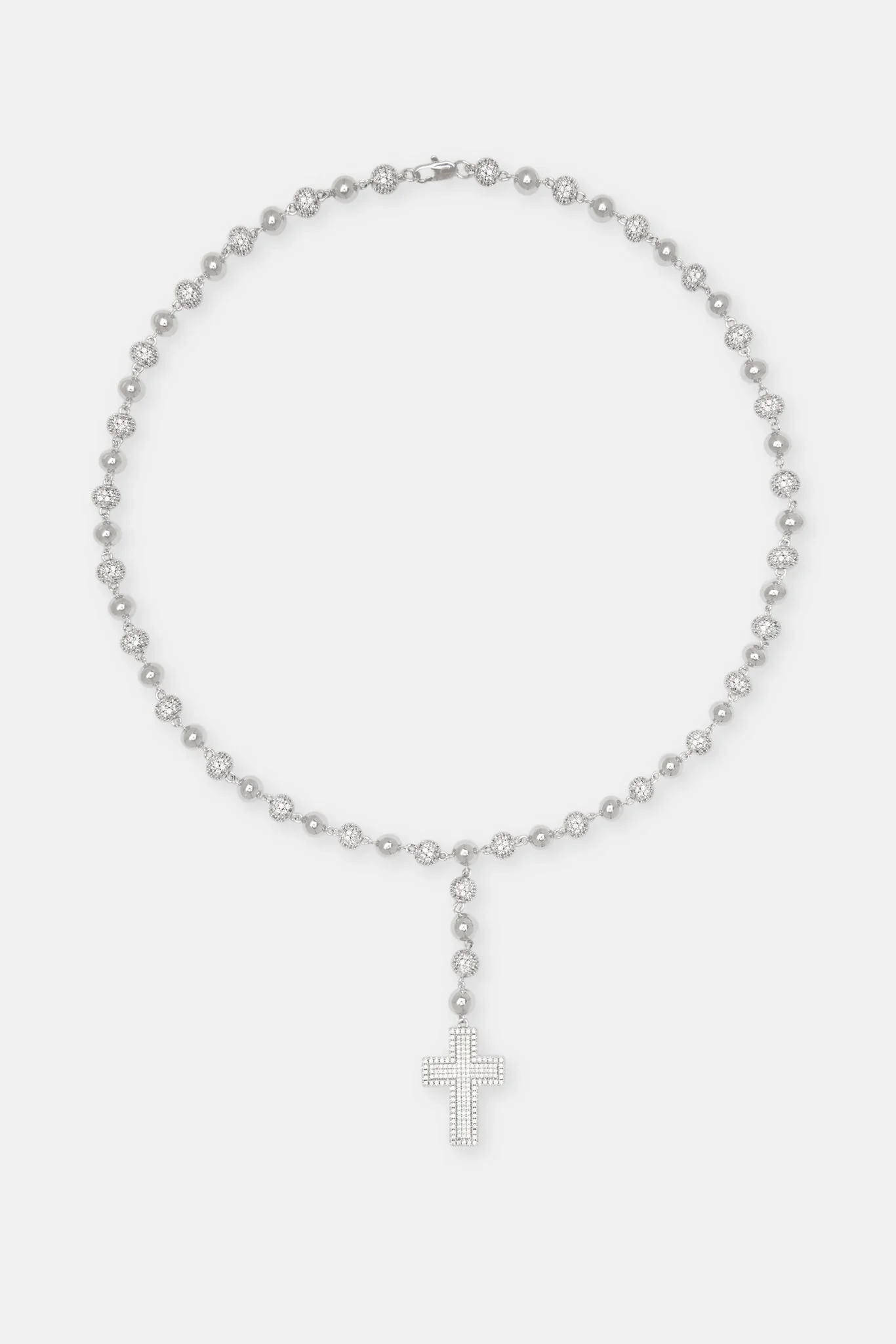 Drop Cross Ice Ball Chain - 6mm - Image 4