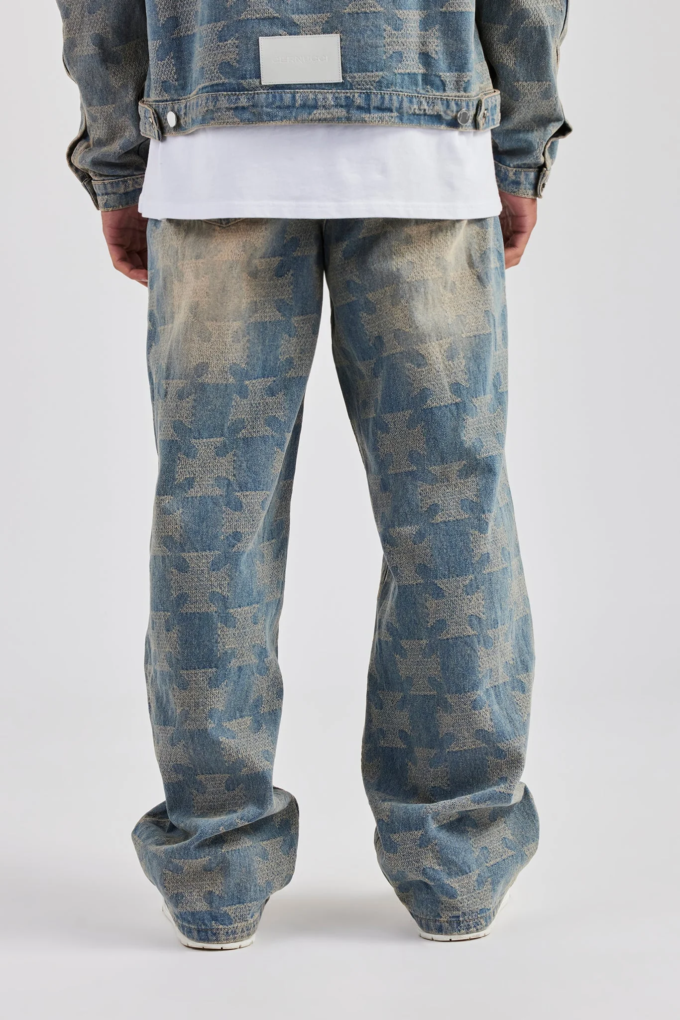 Etched Baggy Fit Jean - Antique Wash - Image 4