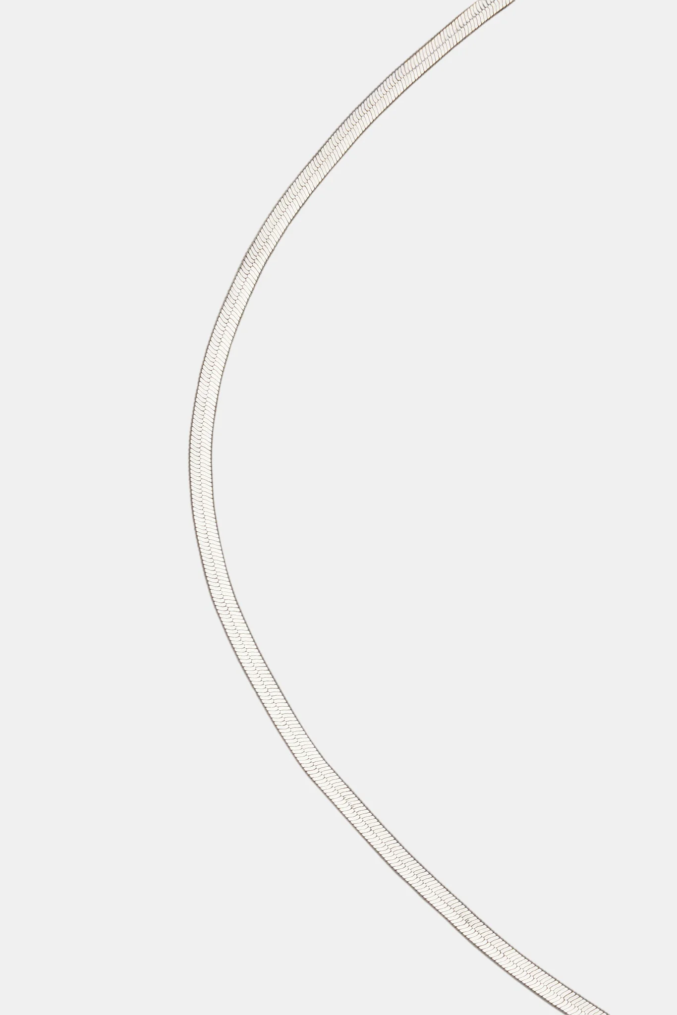 Flat Snake Belly Chain - Image 2