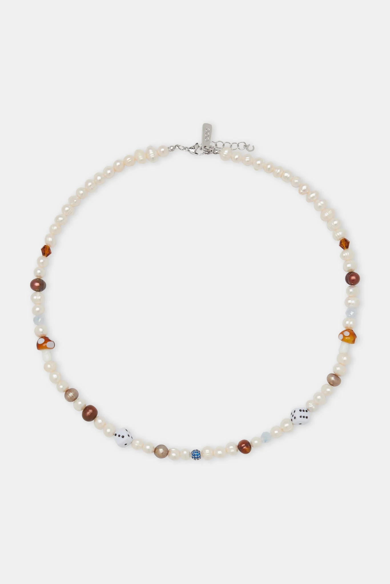 Freshwater Pearl Mixed Motif Necklace - Image 4