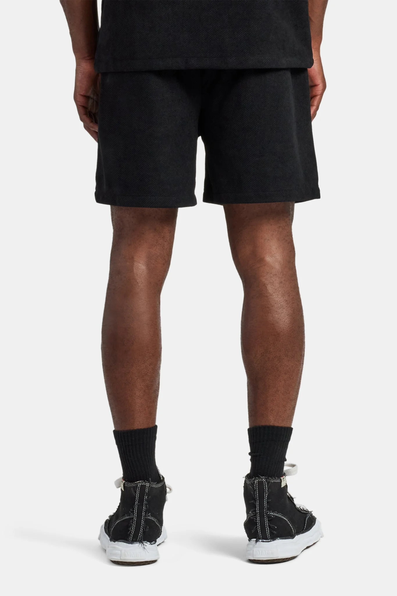 Heavyweight Textured Short - Black - Image 3