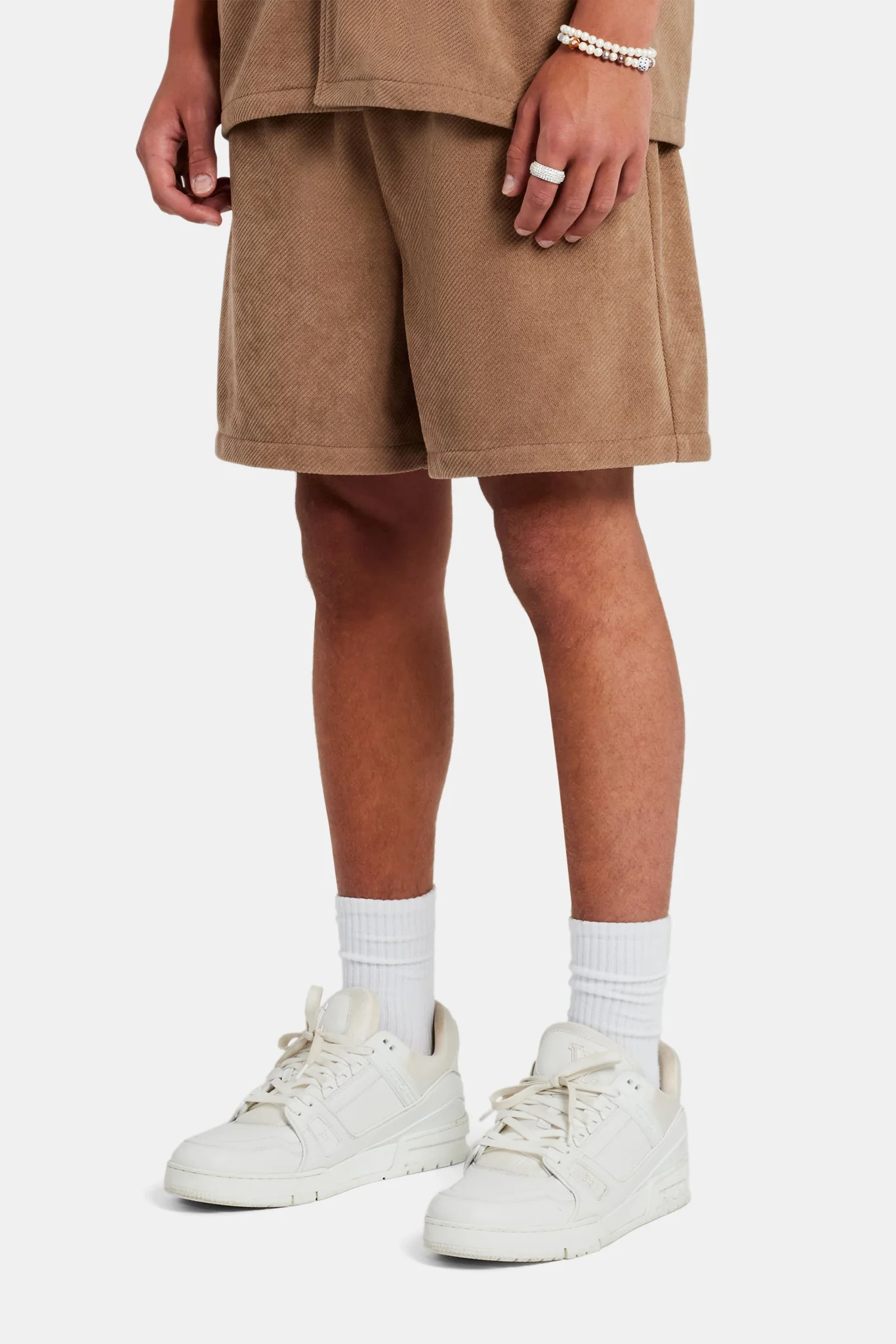 Heavyweight Textured Short - Mocha - Image 3