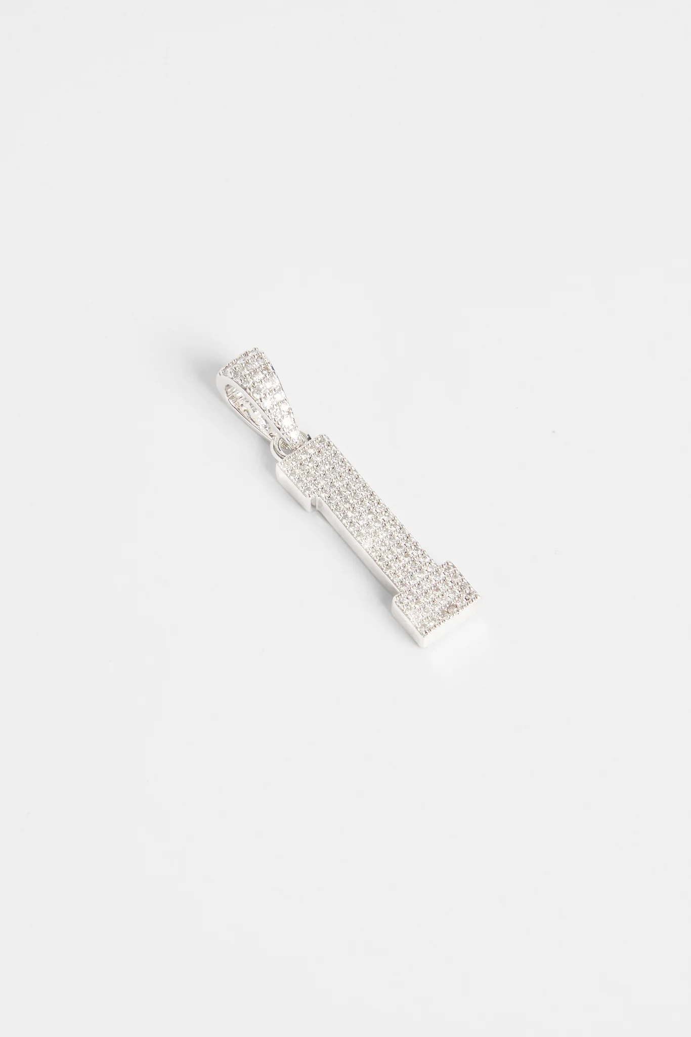 Iced 1 Number Pendant - Image 3
