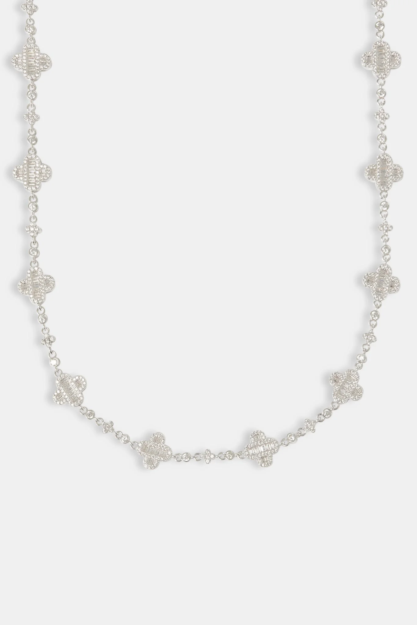 Iced Baguette Motif Chain - 10mm - Image 2