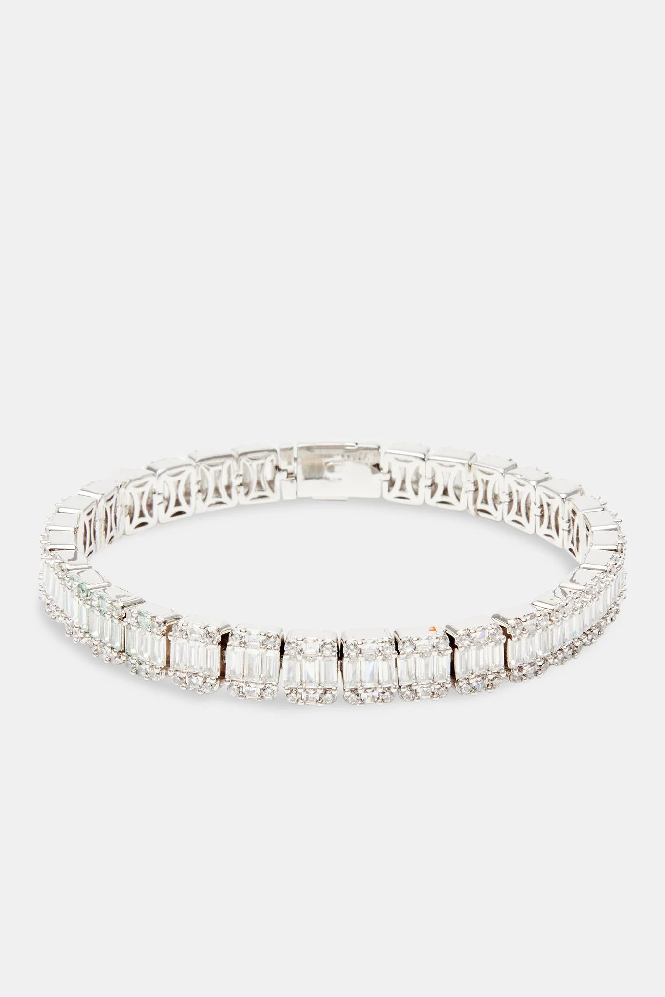 Iced Baguette Tennis Bracelet - Image 2