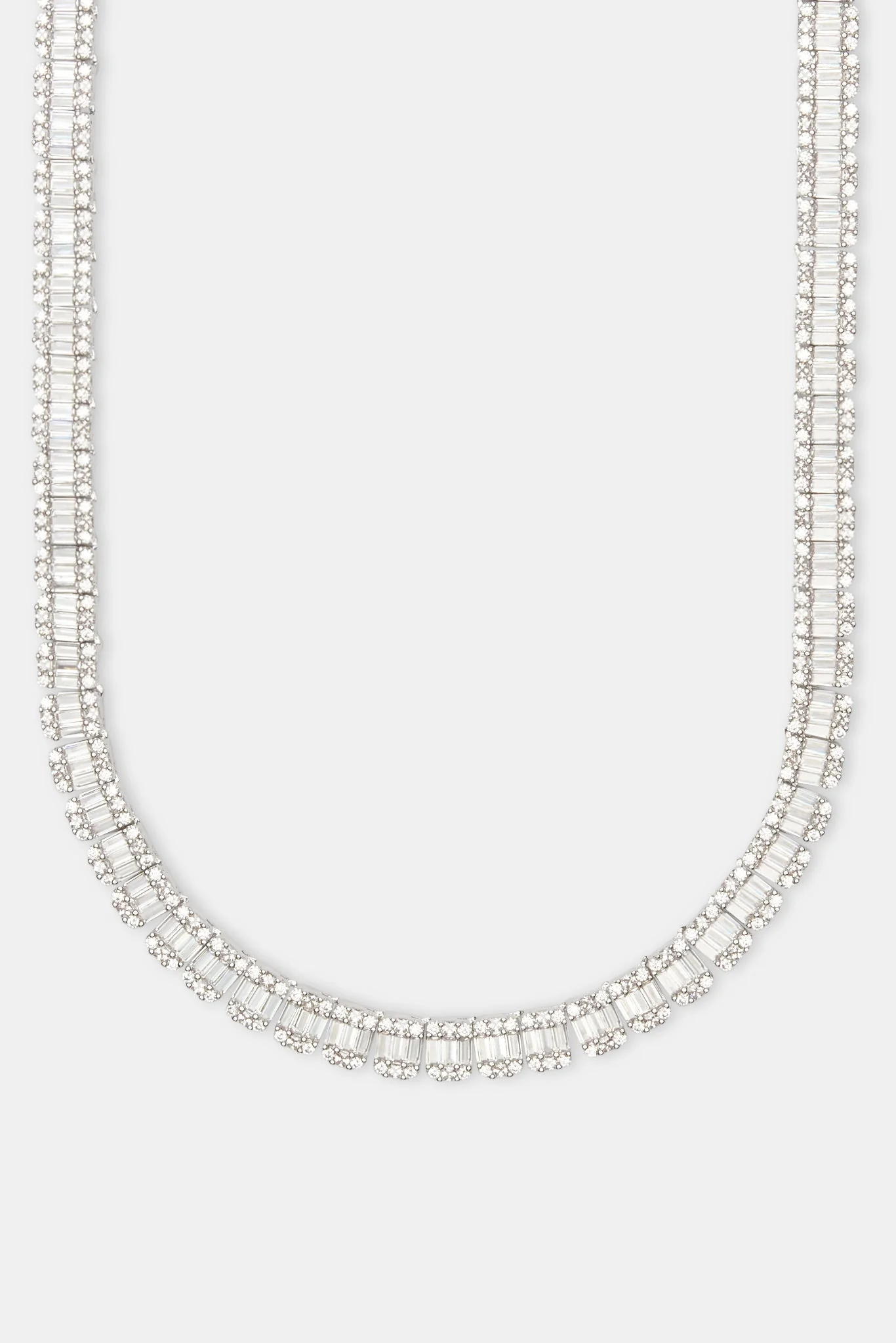 Iced Baguette Tennis Chain - Image 2