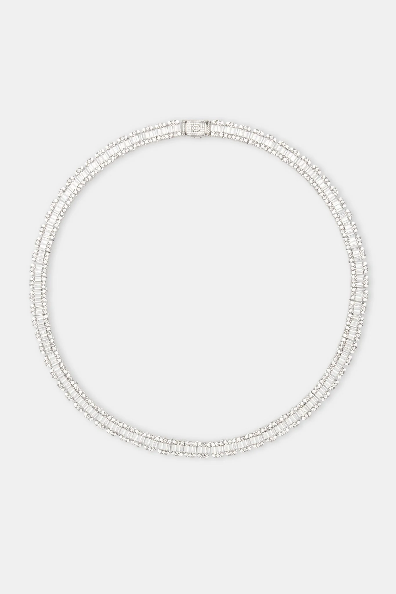 Iced Baguette Tennis Chain - Image 4