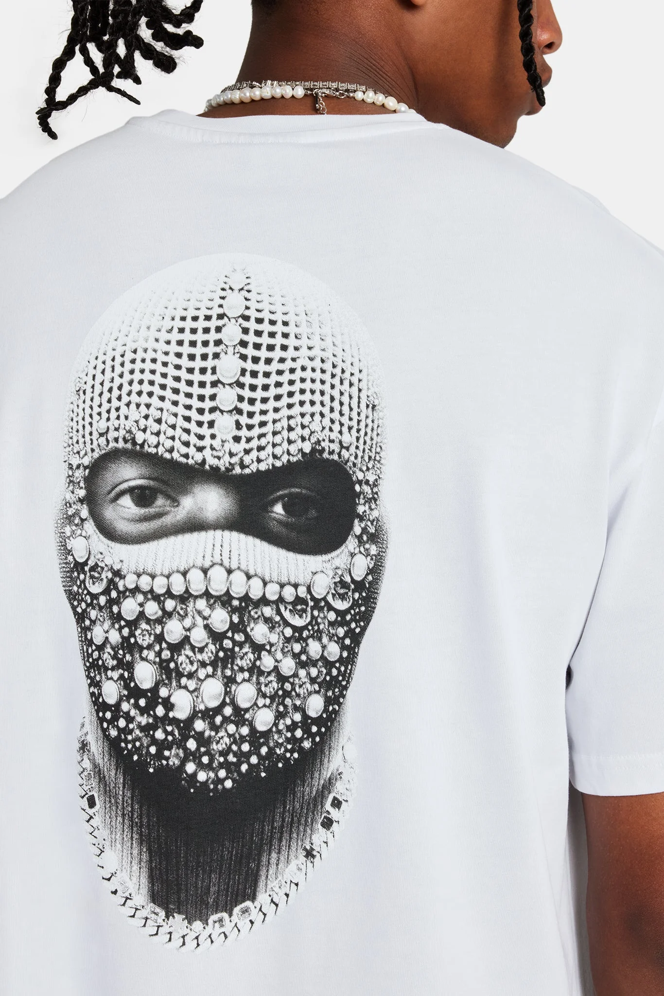 Iced Bally Oversized T-Shirt - White - Image 5