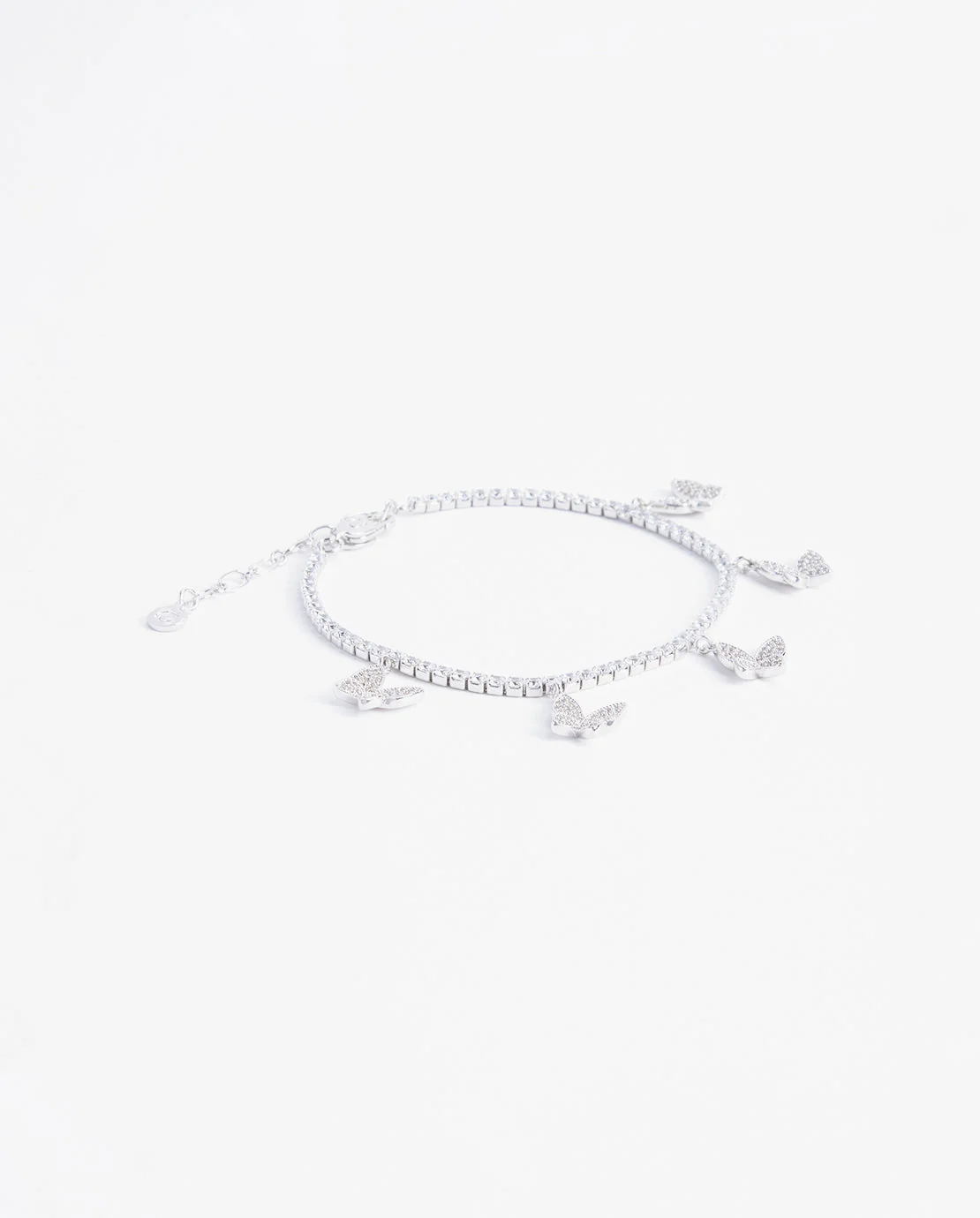 Iced Butterfly Anklet