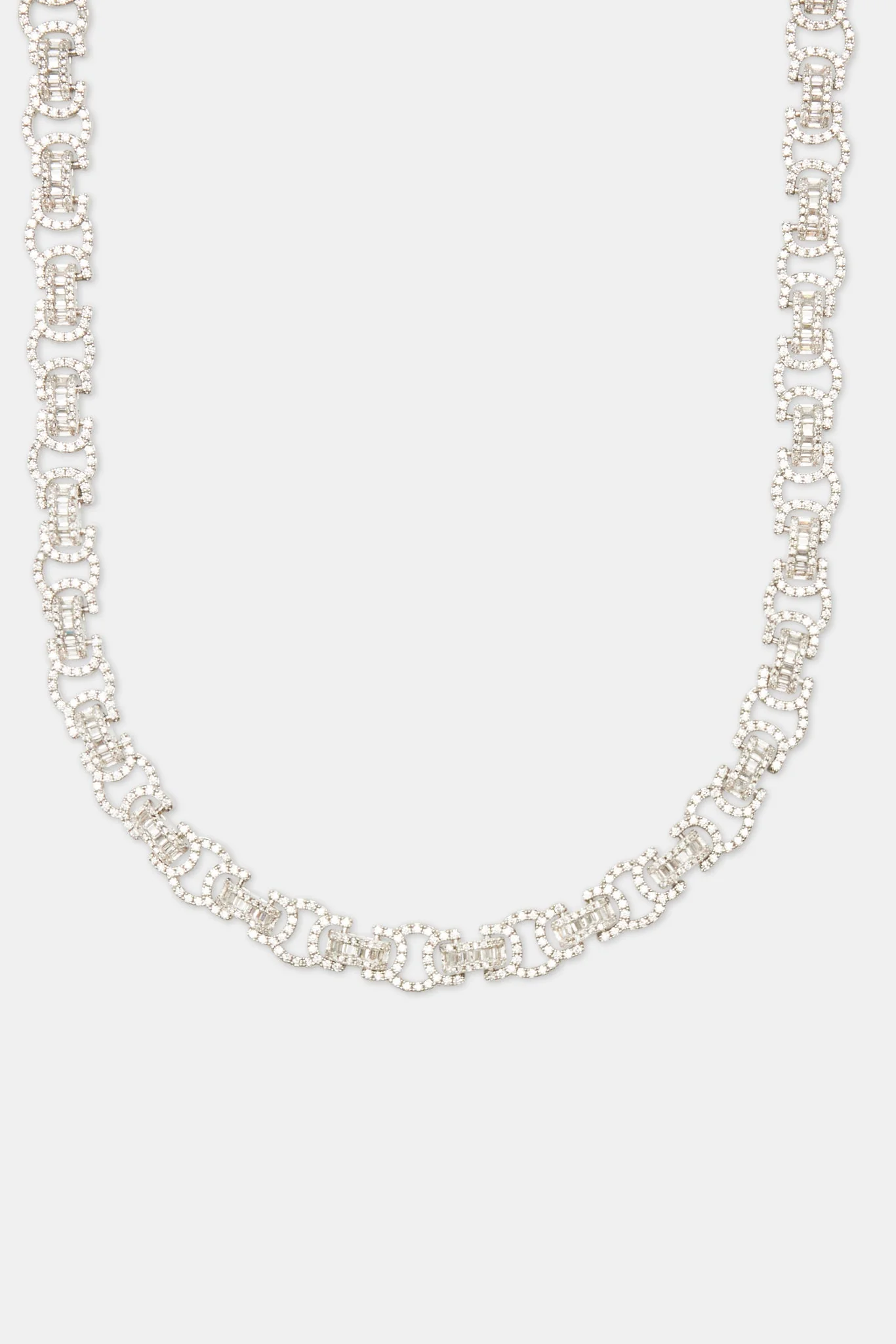 Iced Byzantine Chain - White