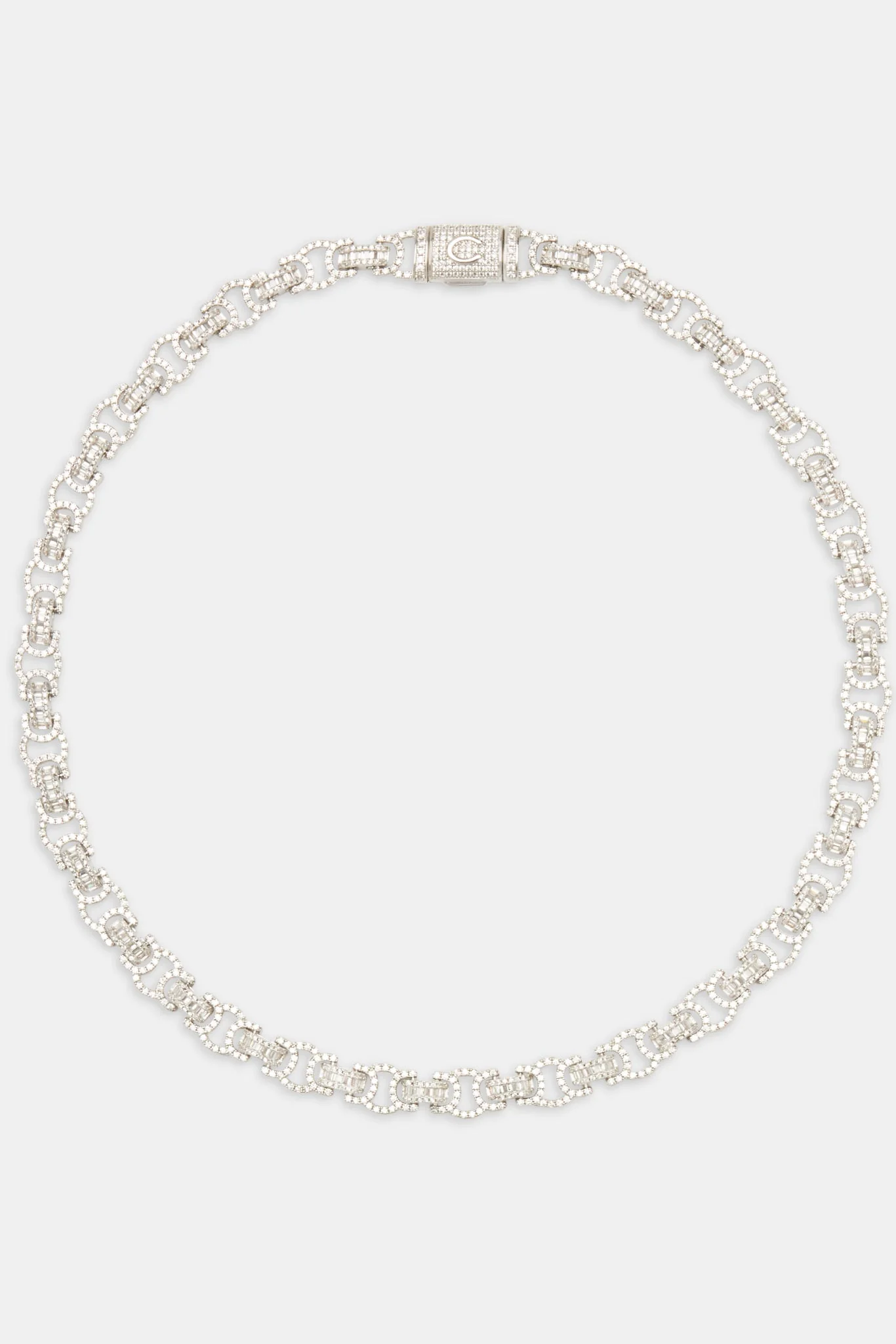 Iced Byzantine Chain - White - Image 4