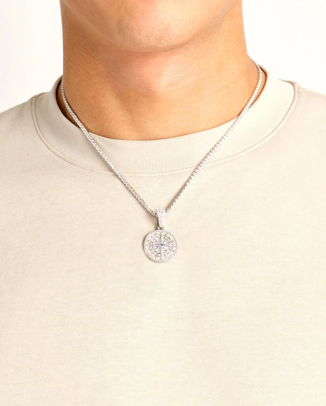Iced Compass Pendant - Image 5