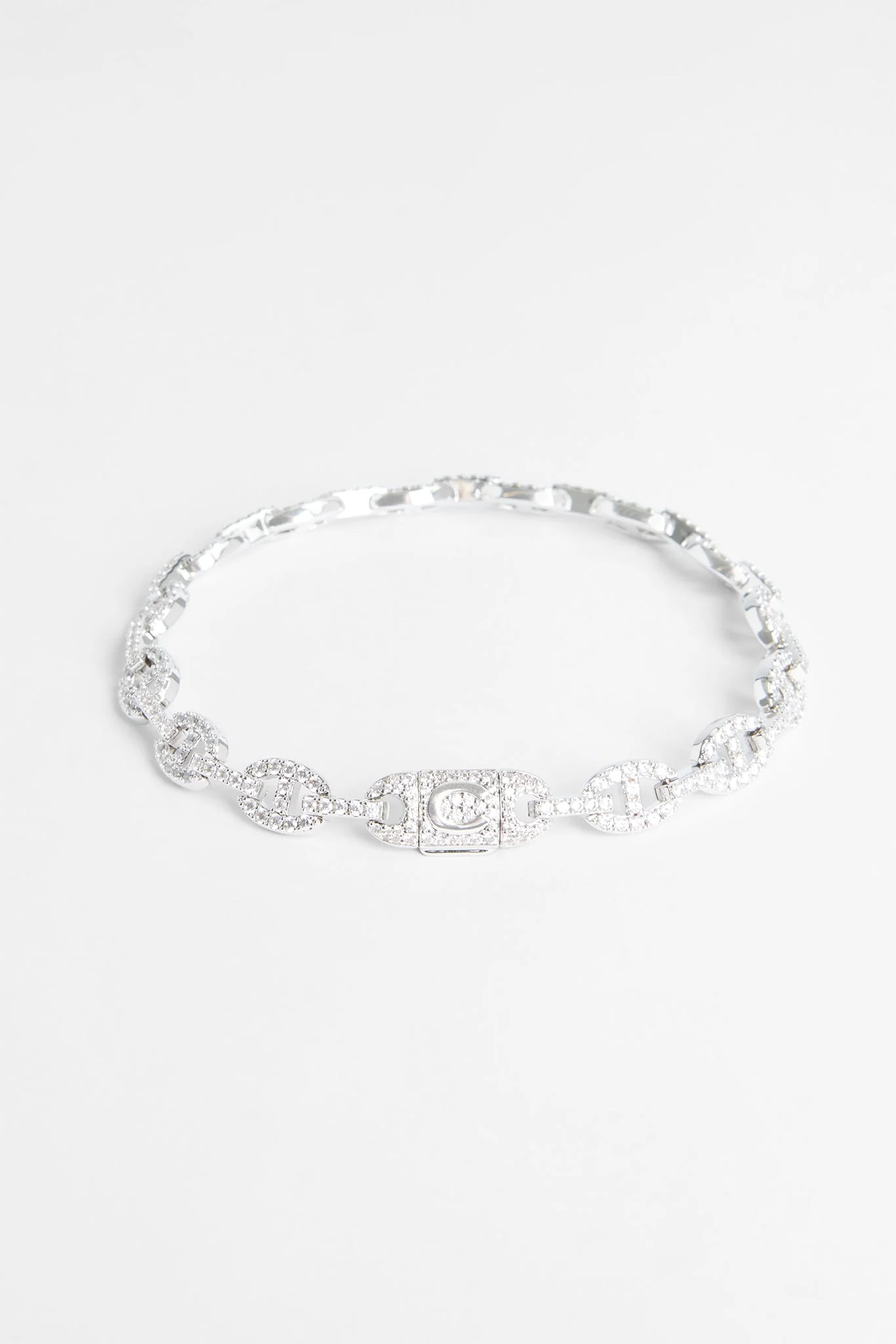 Iced CZ Coffee Bean Bracelet - Image 4