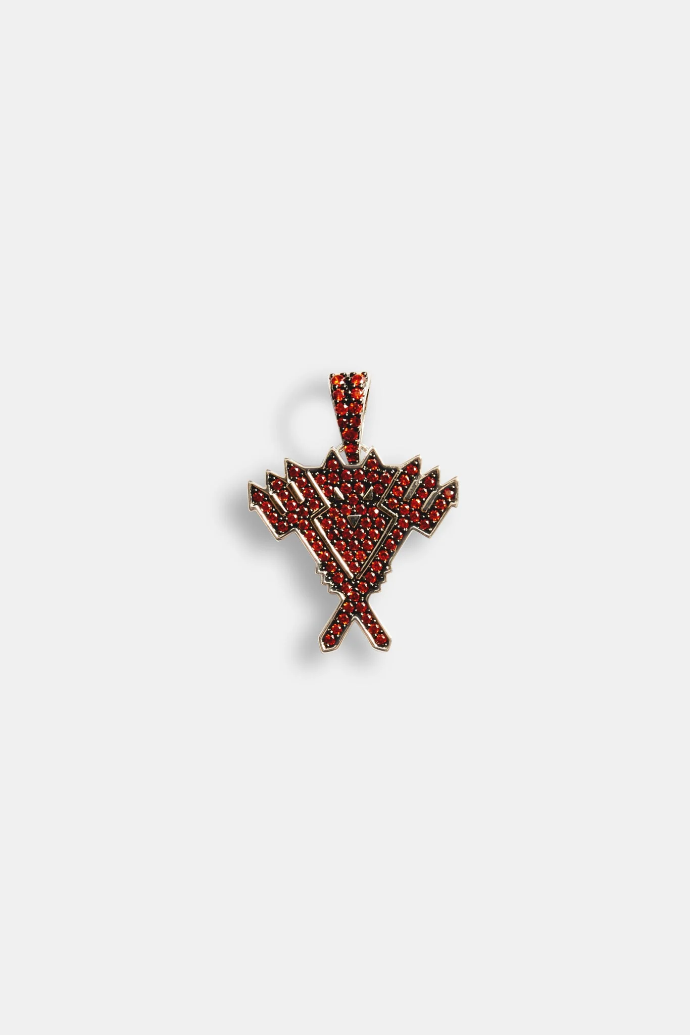 Iced CZ Devil Pendant - Image 2