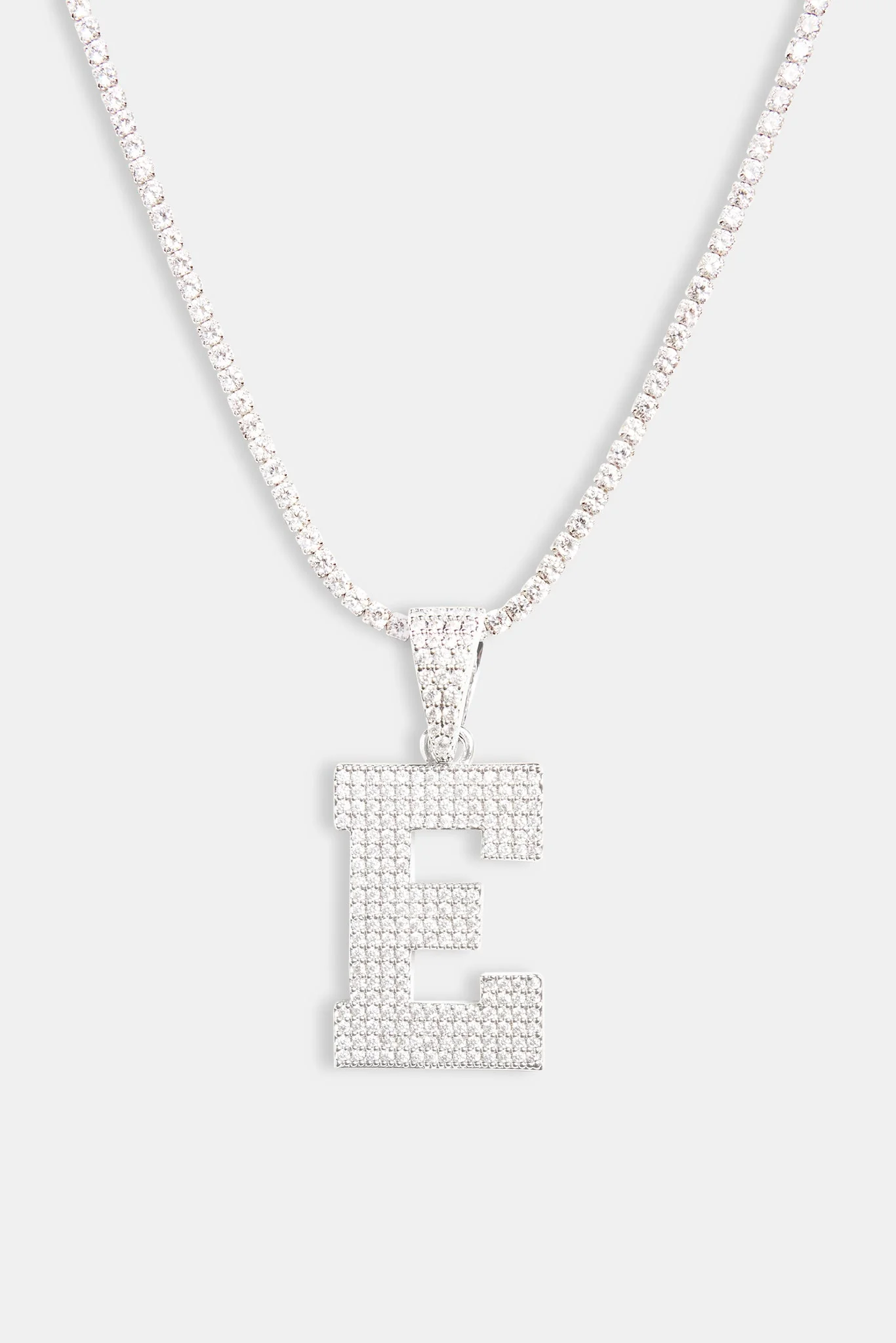 Iced E Pendant - Image 3