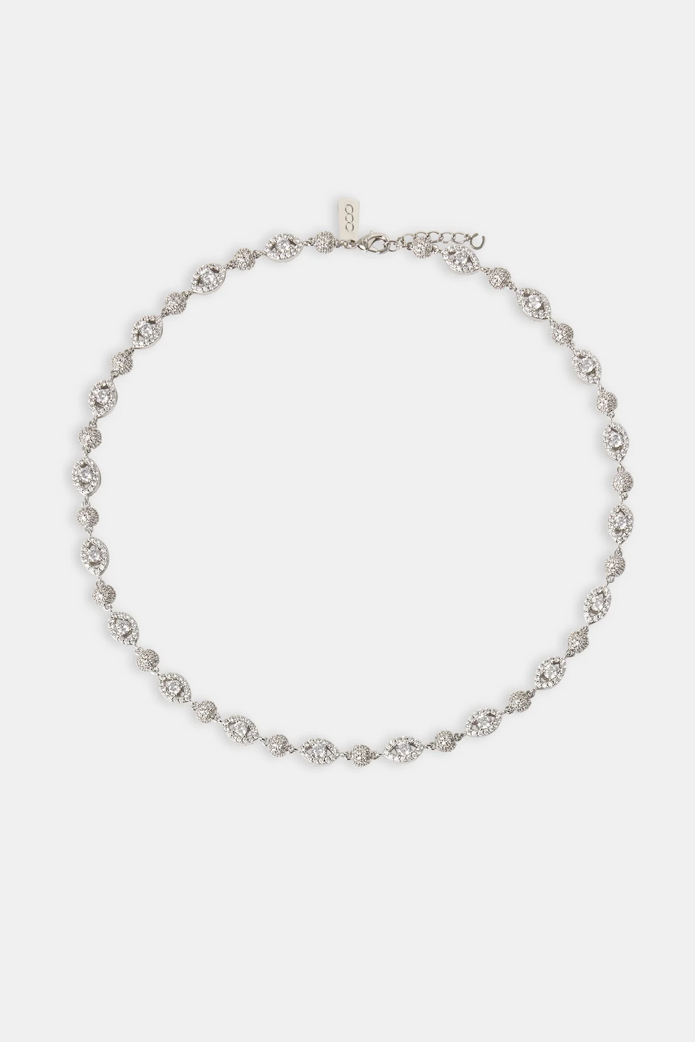 Iced Evil Eye Chain - 8mm - Image 2