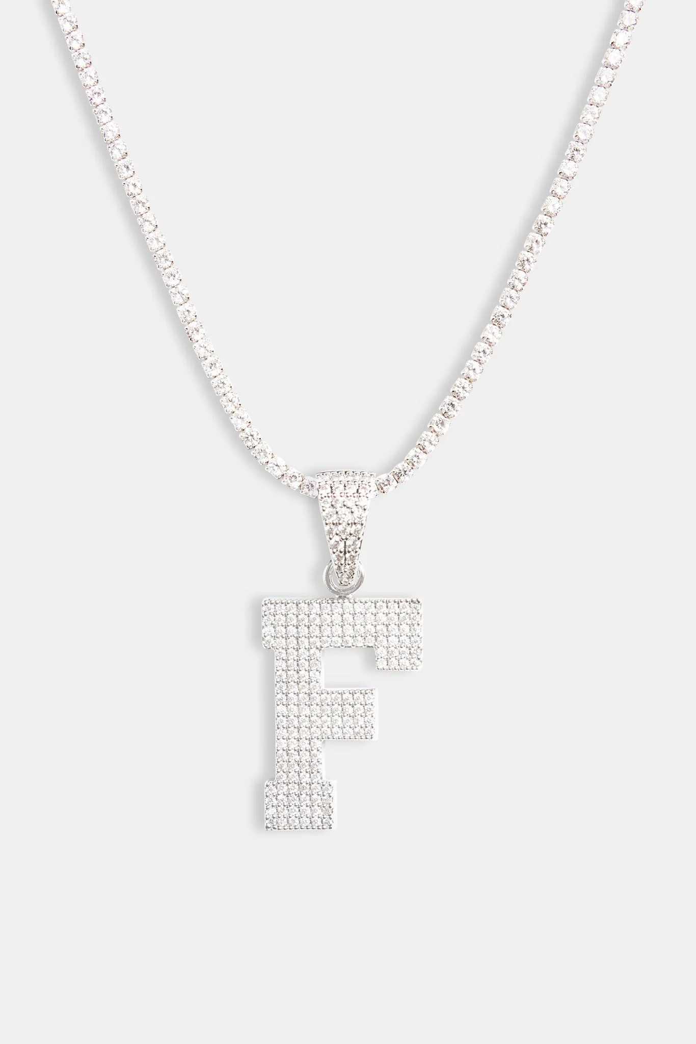 Iced F Pendant - Image 3