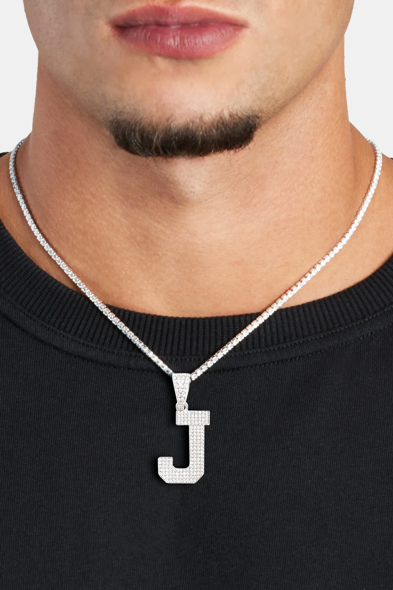 Iced J Pendant - Image 2
