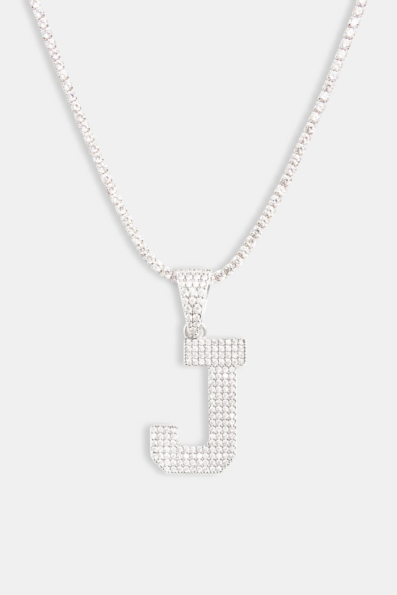 Iced J Pendant - Image 3