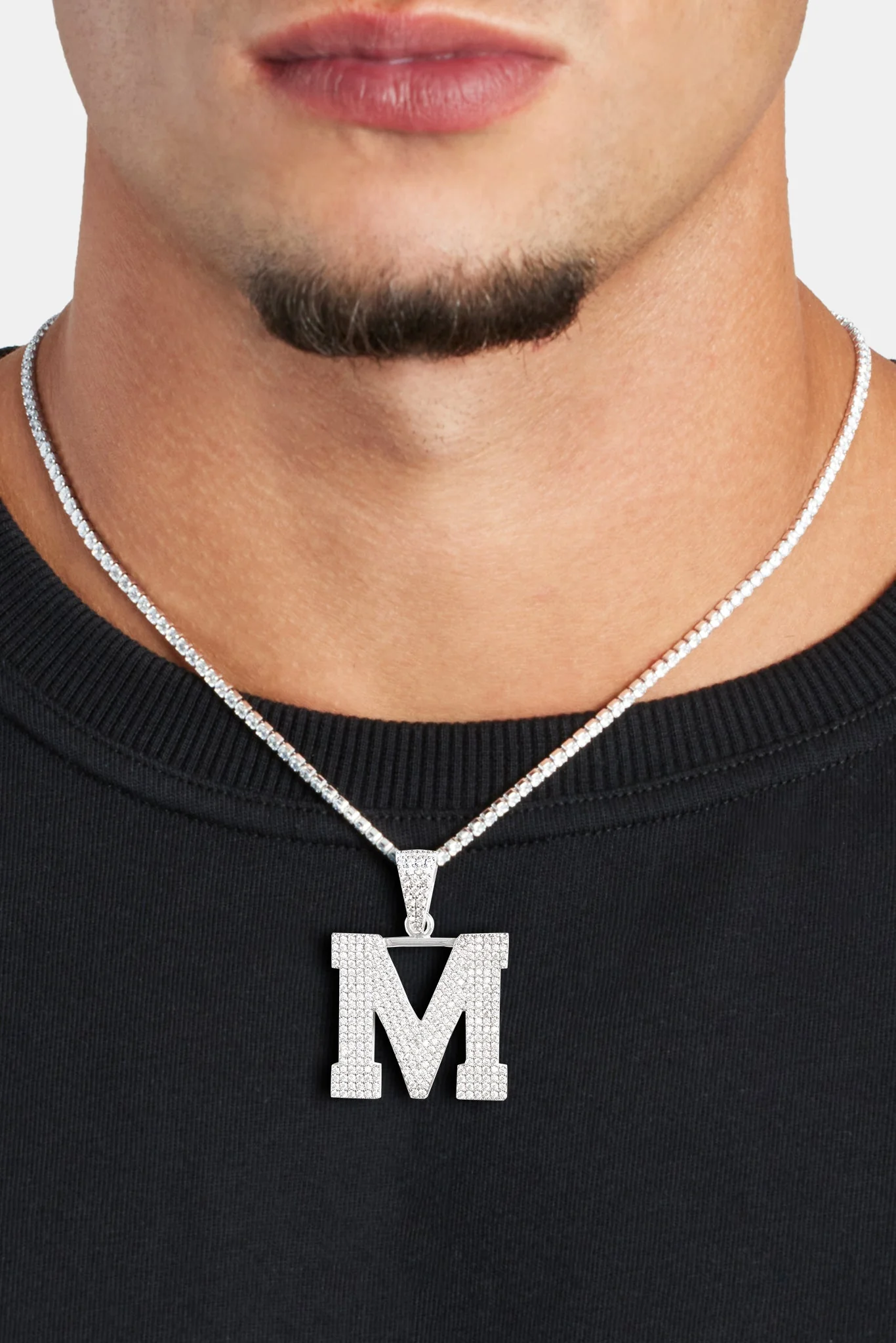 Iced M Pendant - Image 2