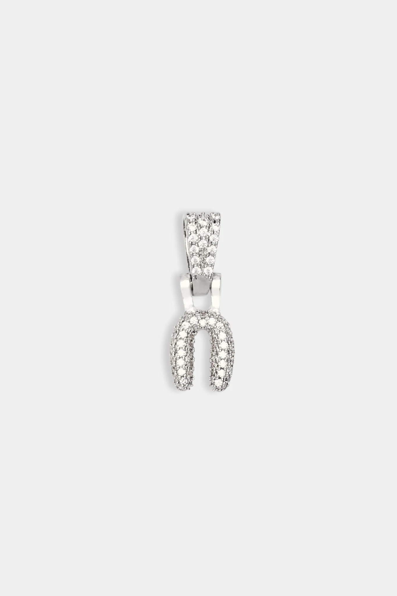Iced Mini Bubble Pendant - White - Image 14