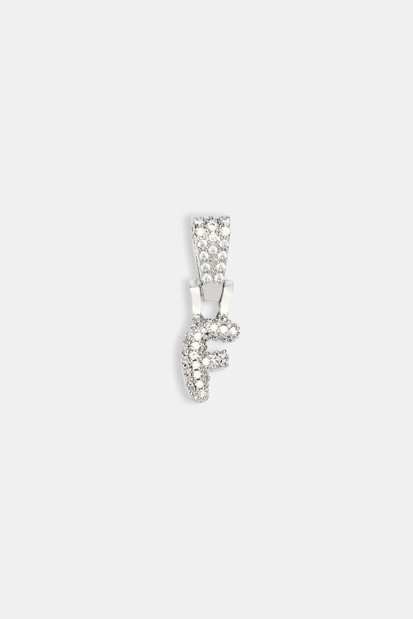 Iced Mini Bubble Pendant - White - Image 6