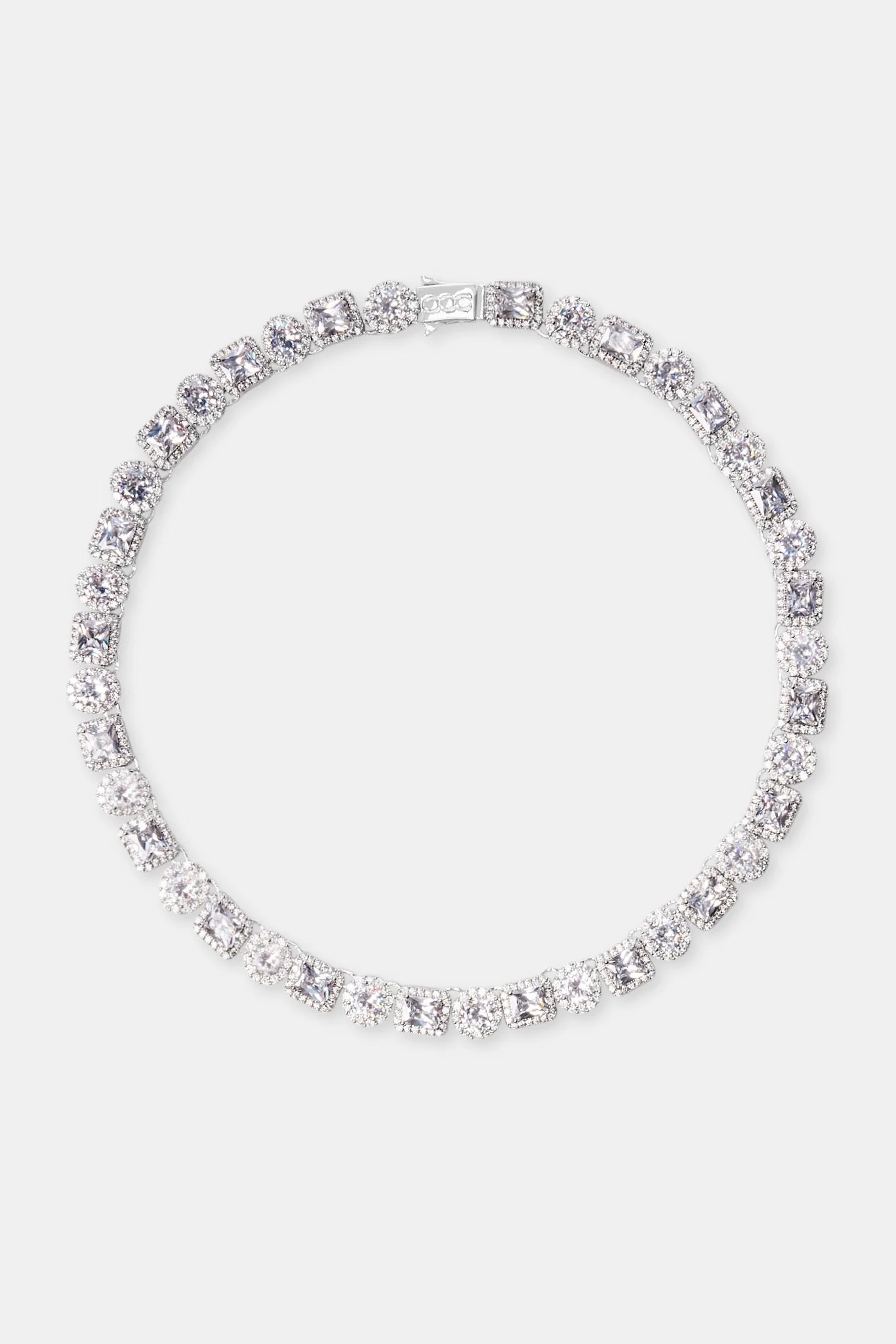 Iced Mixed Shape Tennis Chain - Image 3