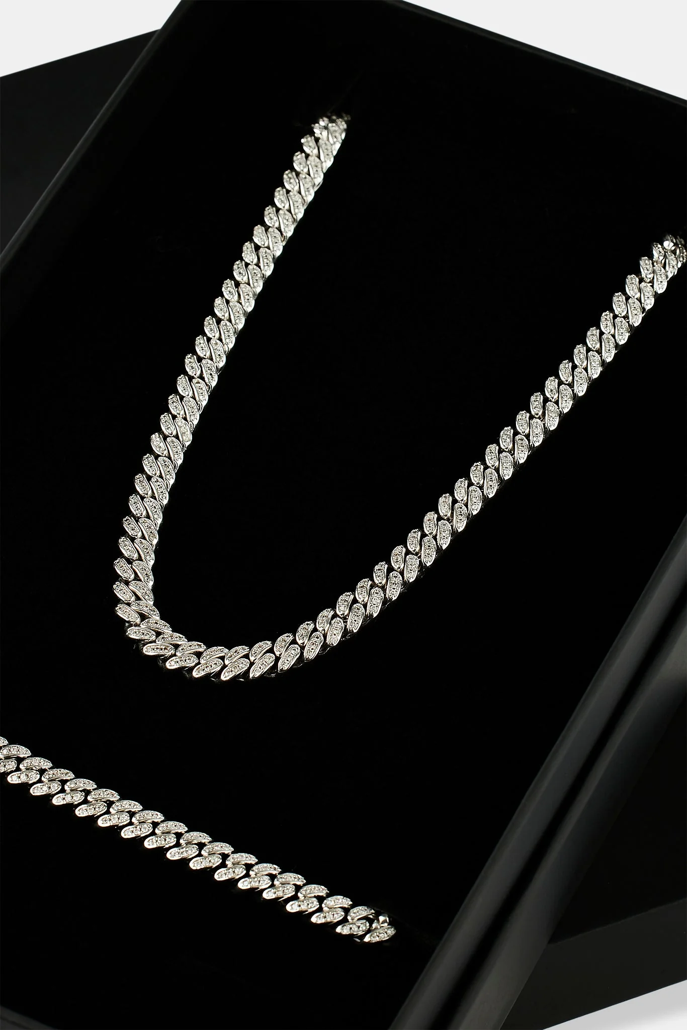 Iced Out Cuban Chain & Bracelet - 6mm - Image 3